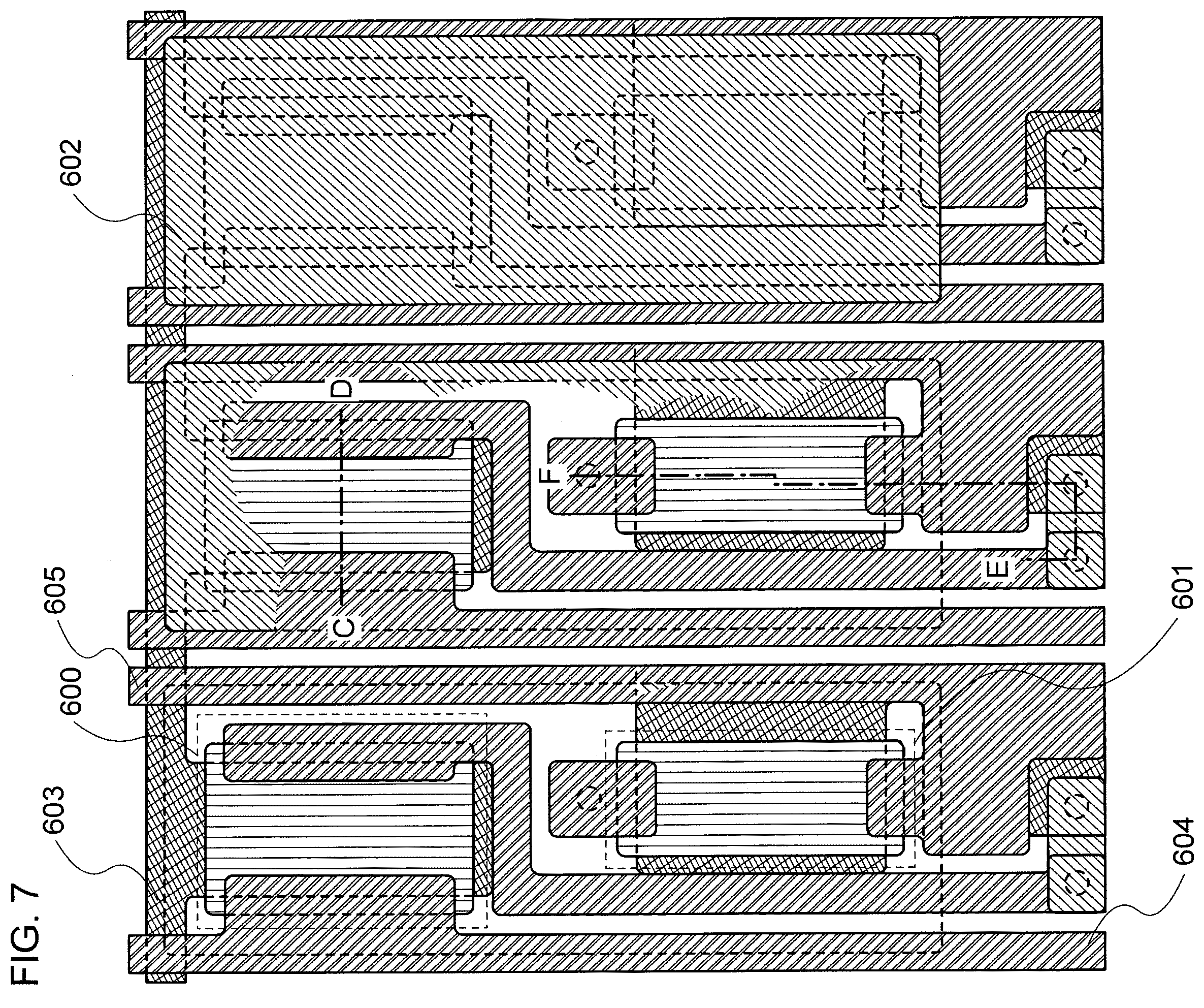 Patent US11824062 Figure 7 – Thin film transistor, method for manufacturing the same, and semiconductor device
