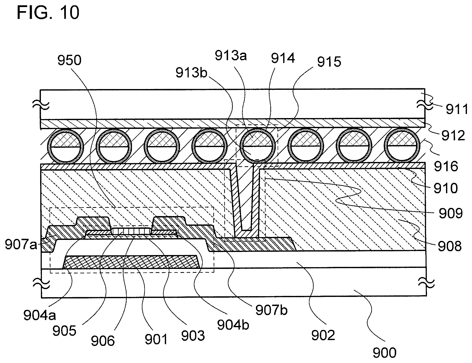 Patent US11824062 Figure 10 – Thin film transistor, method for manufacturing the same, and semiconductor device