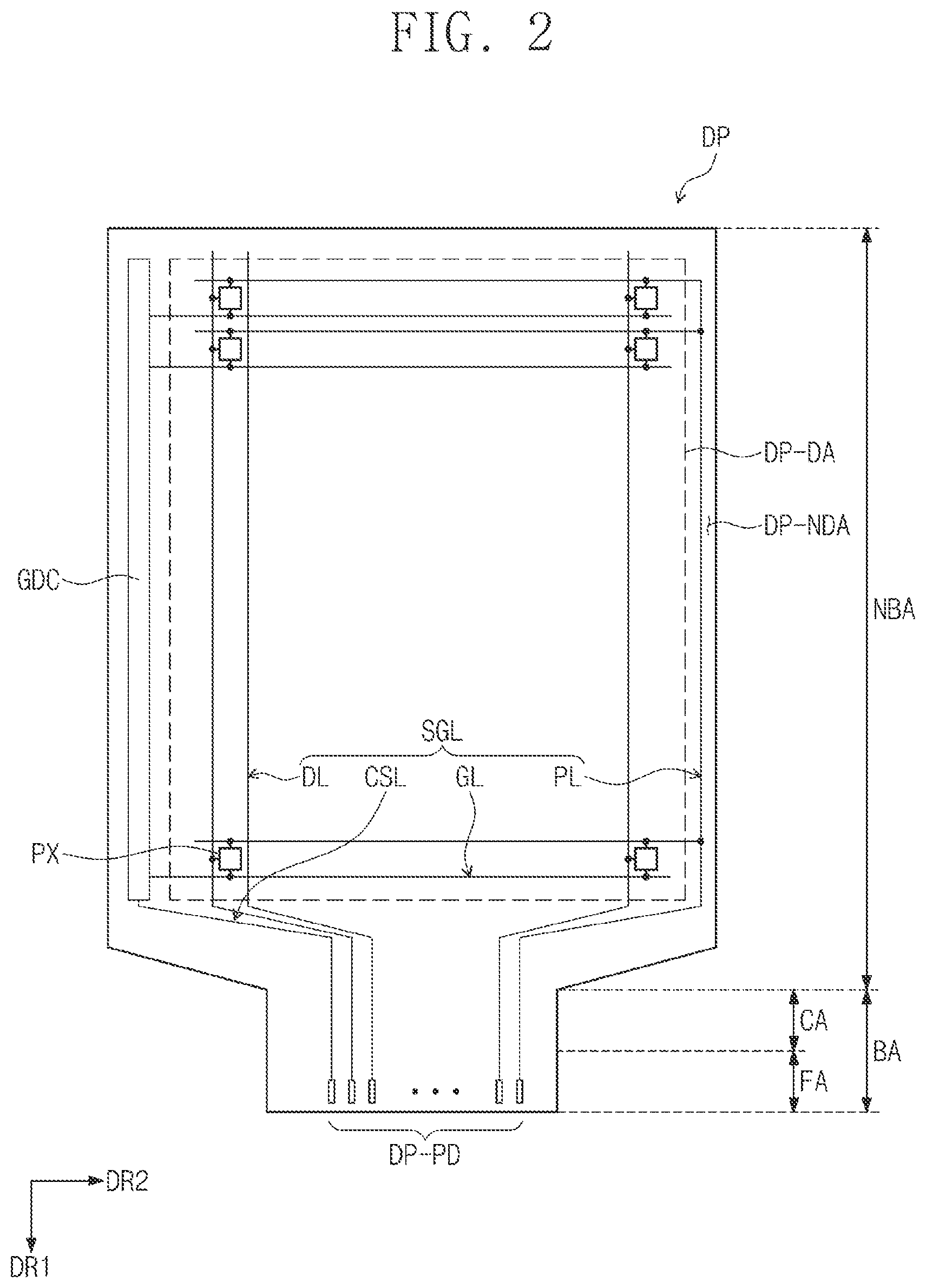 Patent US11824065 Figure 3 – Display panel and method for manufacturing the same