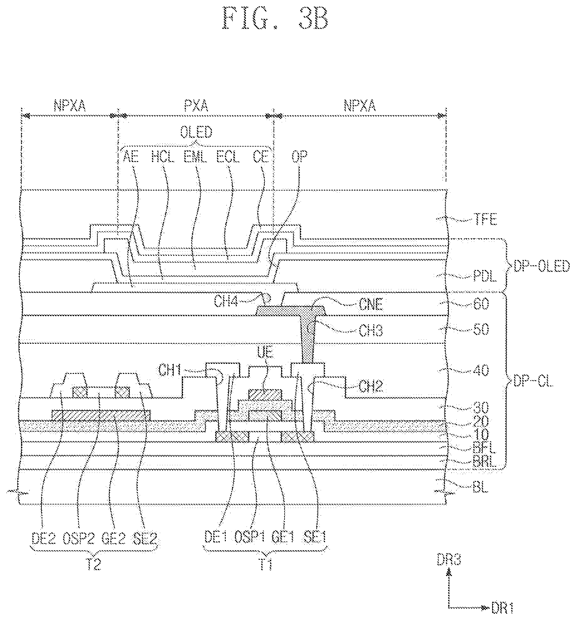 Patent US11824065 Figure 5 – Display panel and method for manufacturing the same