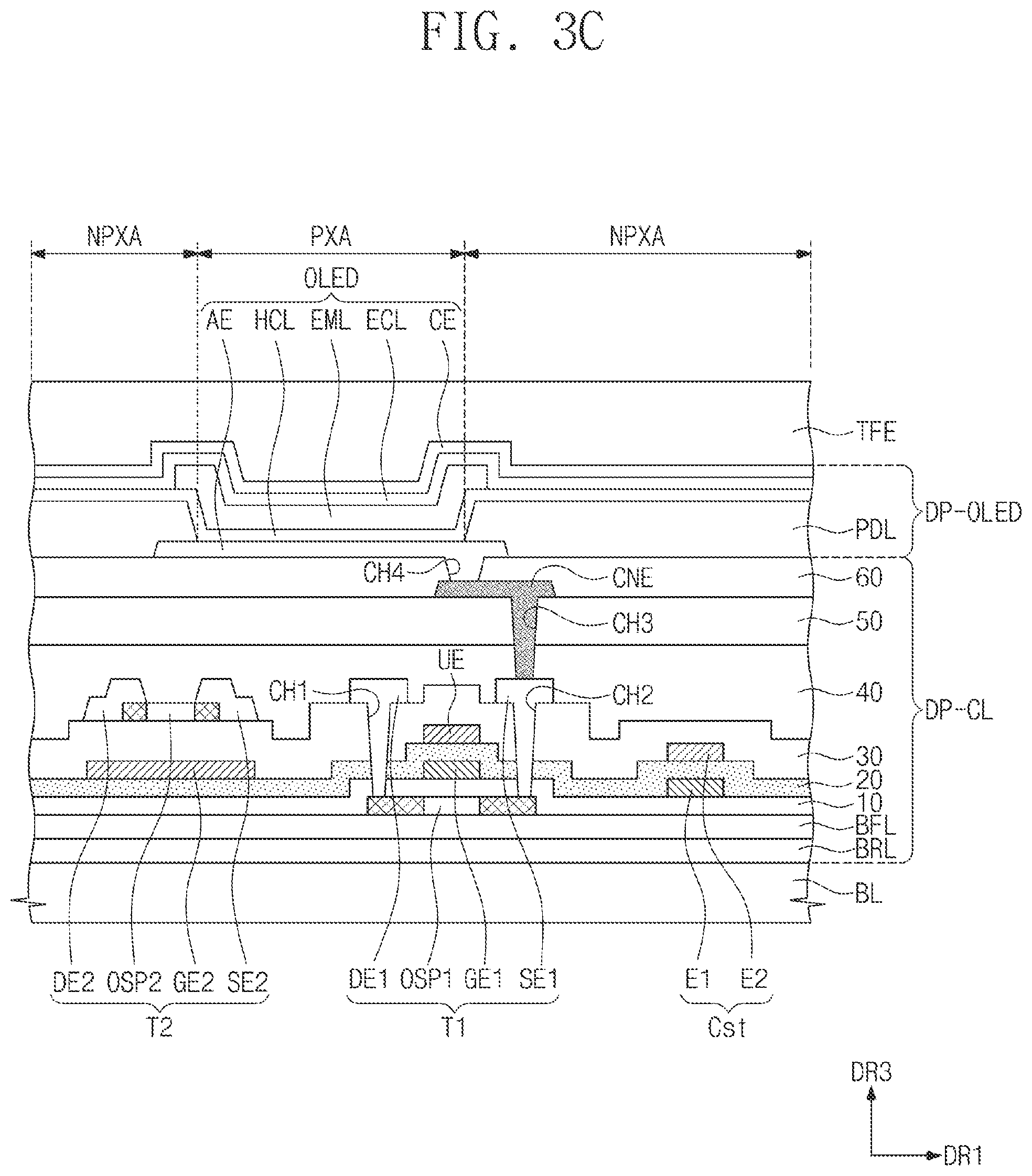 Patent US11824065 Figure 6 – Display panel and method for manufacturing the same