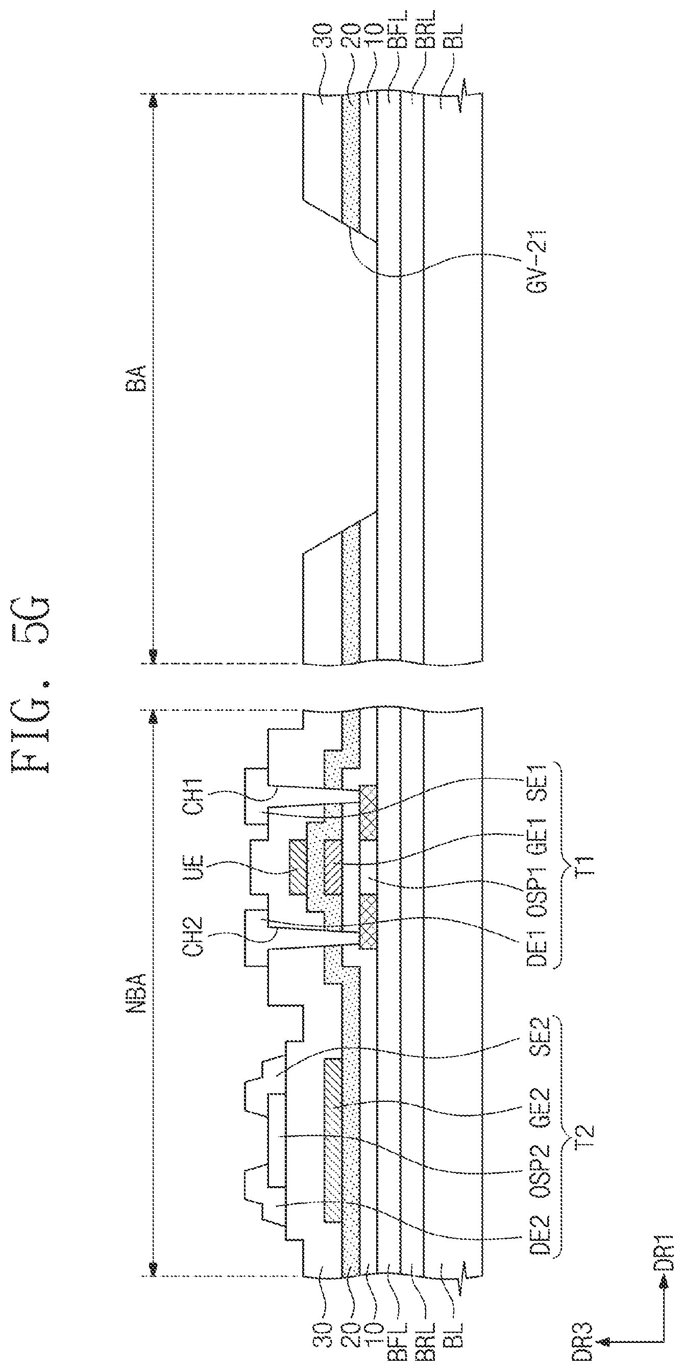 Patent US11824065 Figure 13 – Display panel and method for manufacturing the same