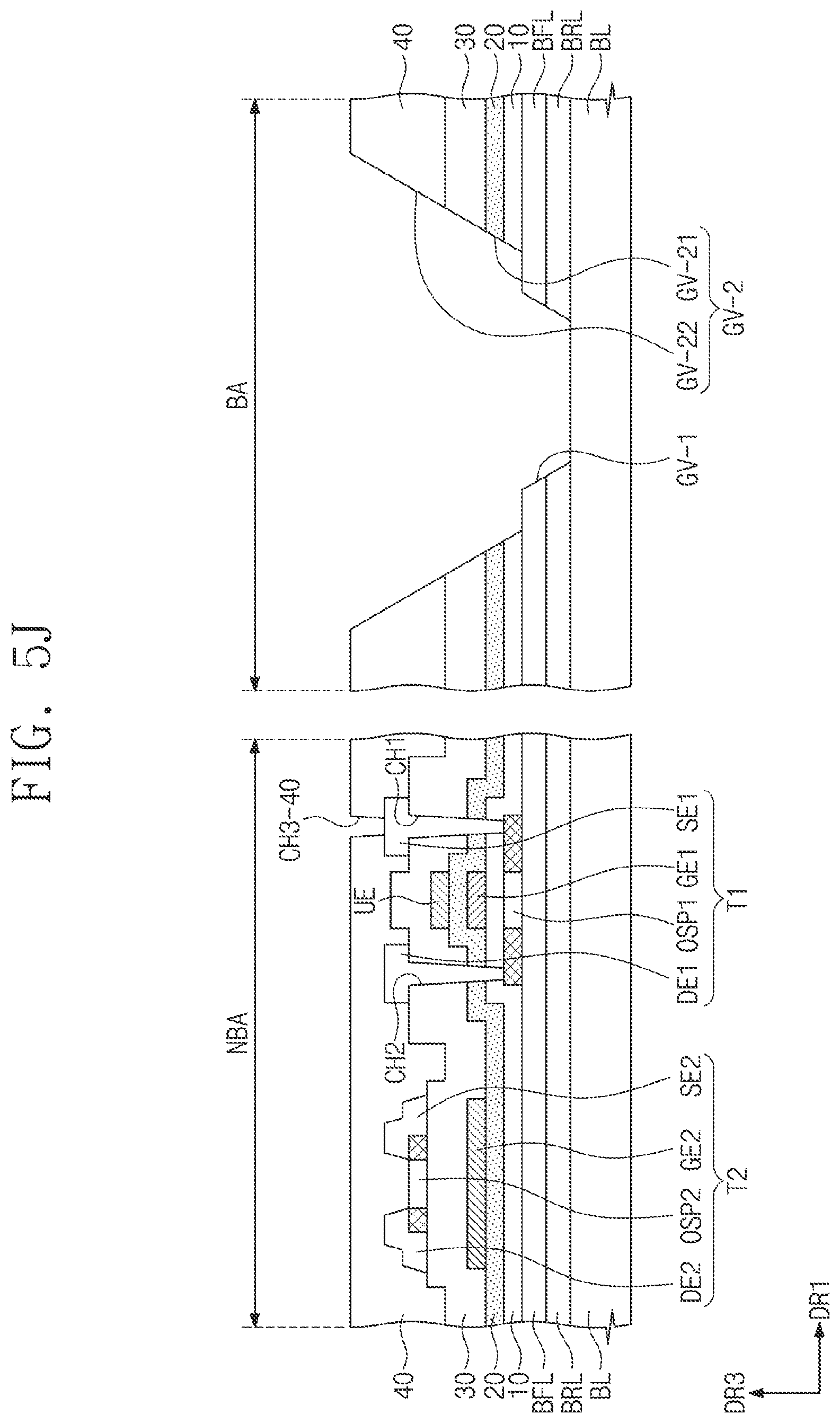 Patent US11824065 Figure 16 – Display panel and method for manufacturing the same