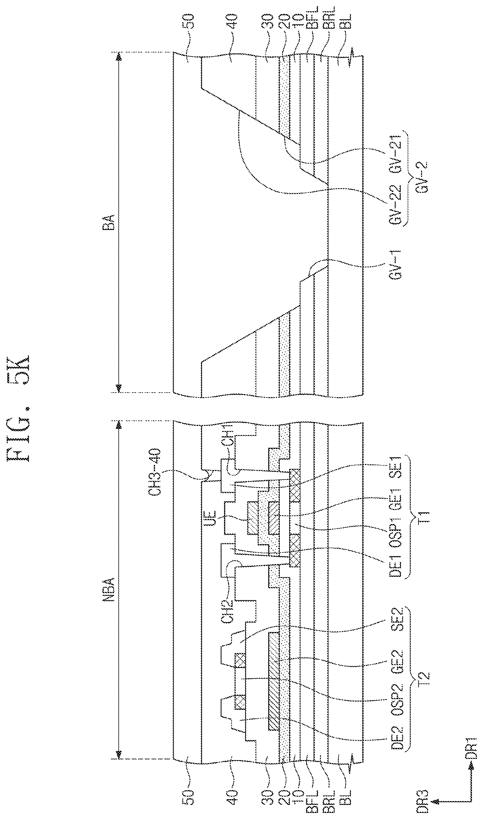Patent US11824065 Figure 17 – Display panel and method for manufacturing the same