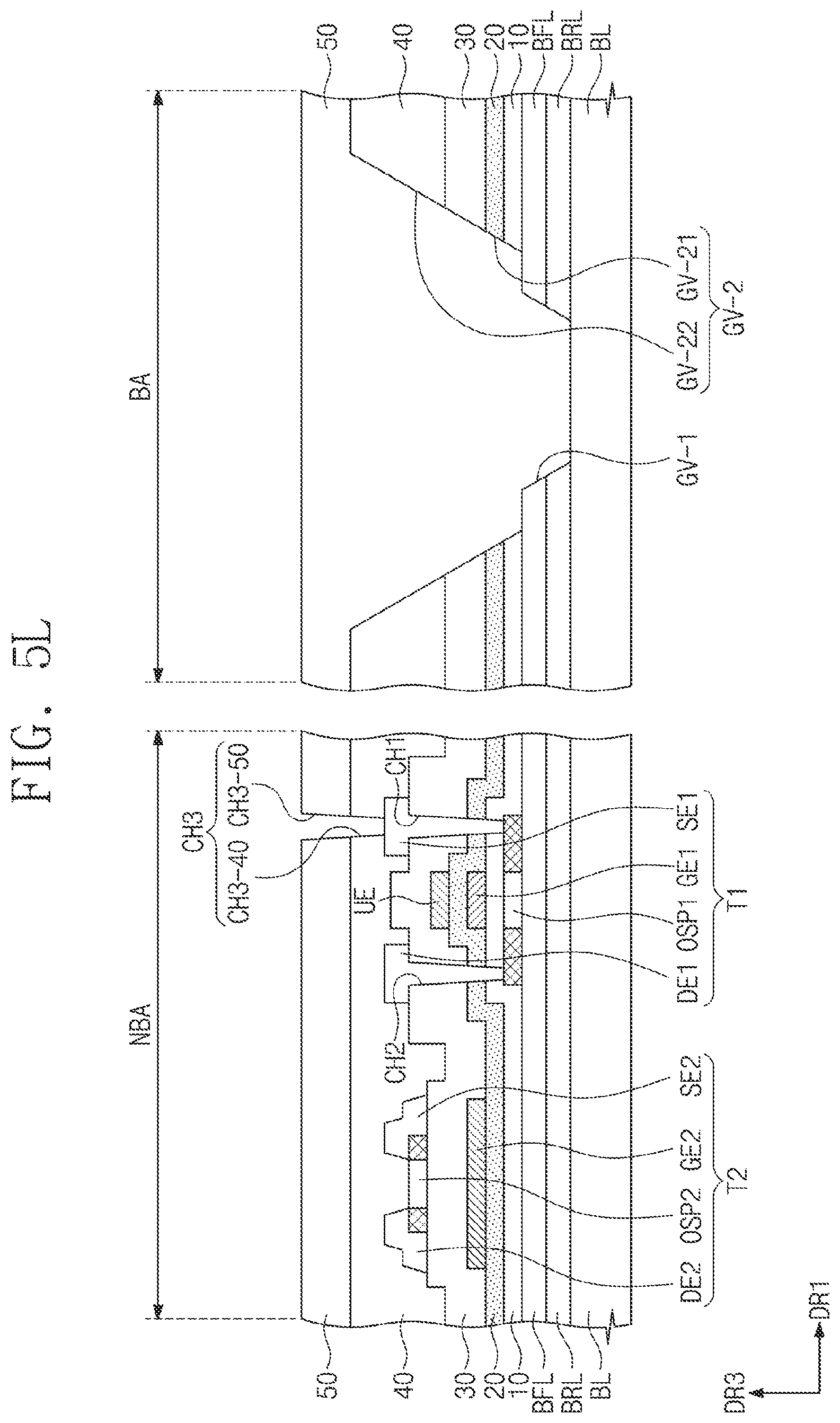 Patent US11824065 Figure 18 – Display panel and method for manufacturing the same