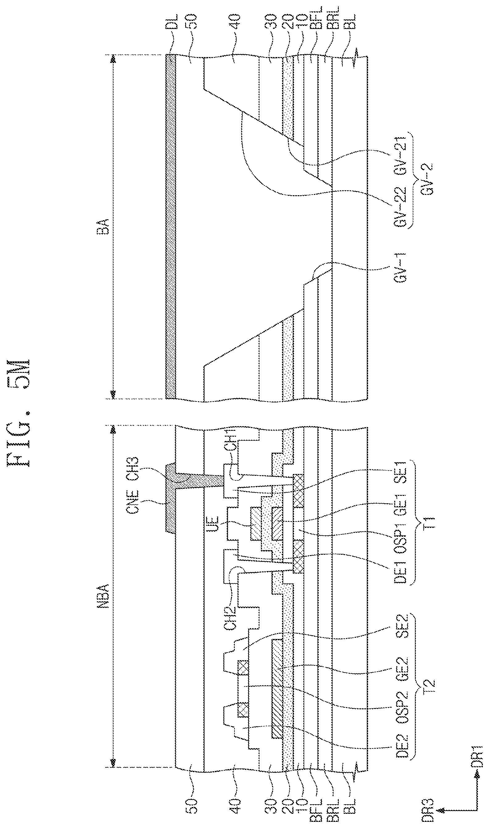 Patent US11824065 Figure 19 – Display panel and method for manufacturing the same