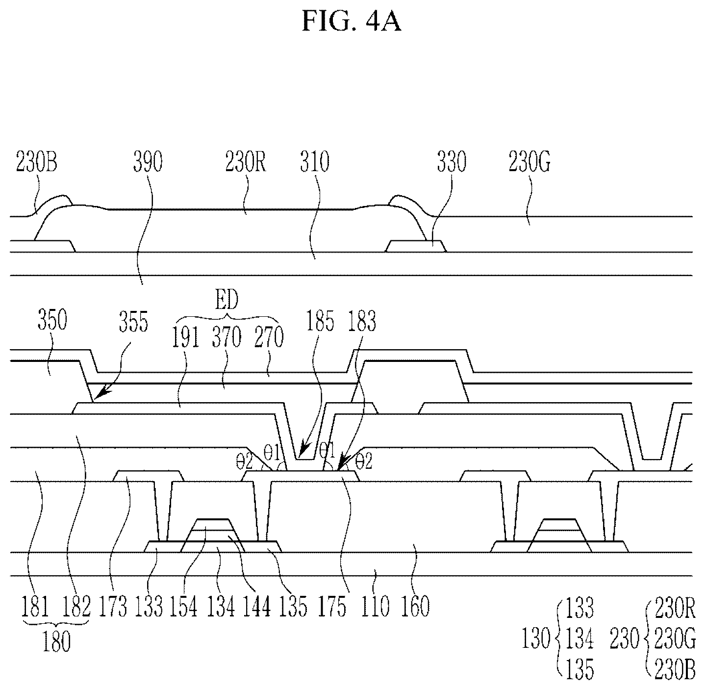 Patent US11824066 Figure 6 – Display device and manufacturing method thereof