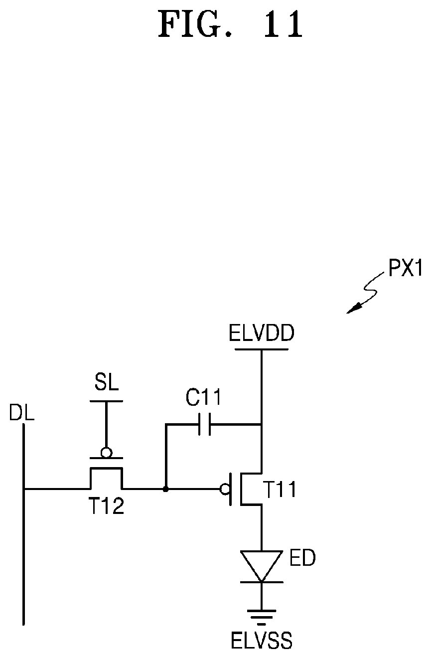 Patent US11824067 Figure 11 – Display apparatus and method of manufacturing the same