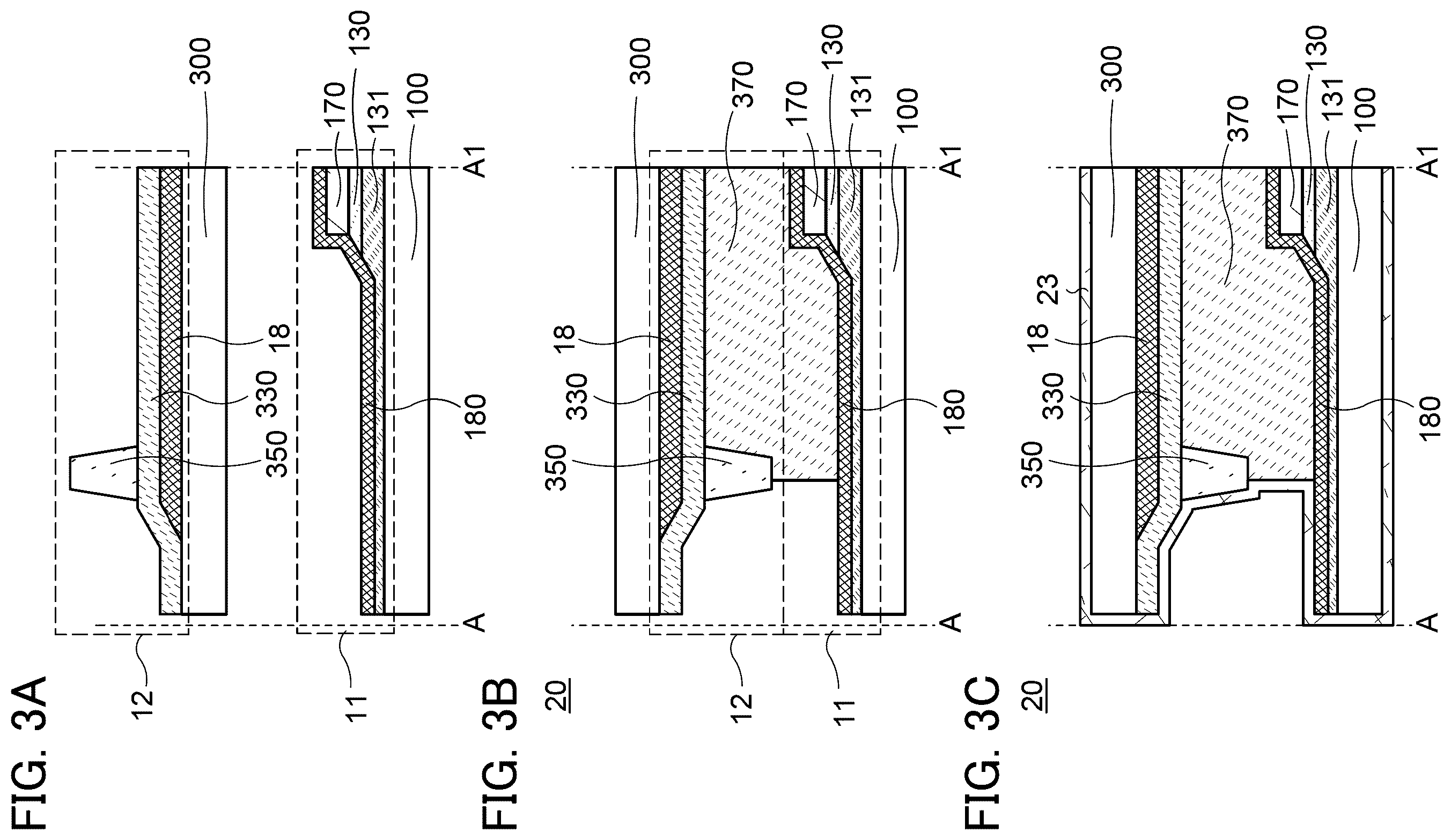 Patent US11824068 Figure 3 – Display device, manufacturing method of display device, and electronic device