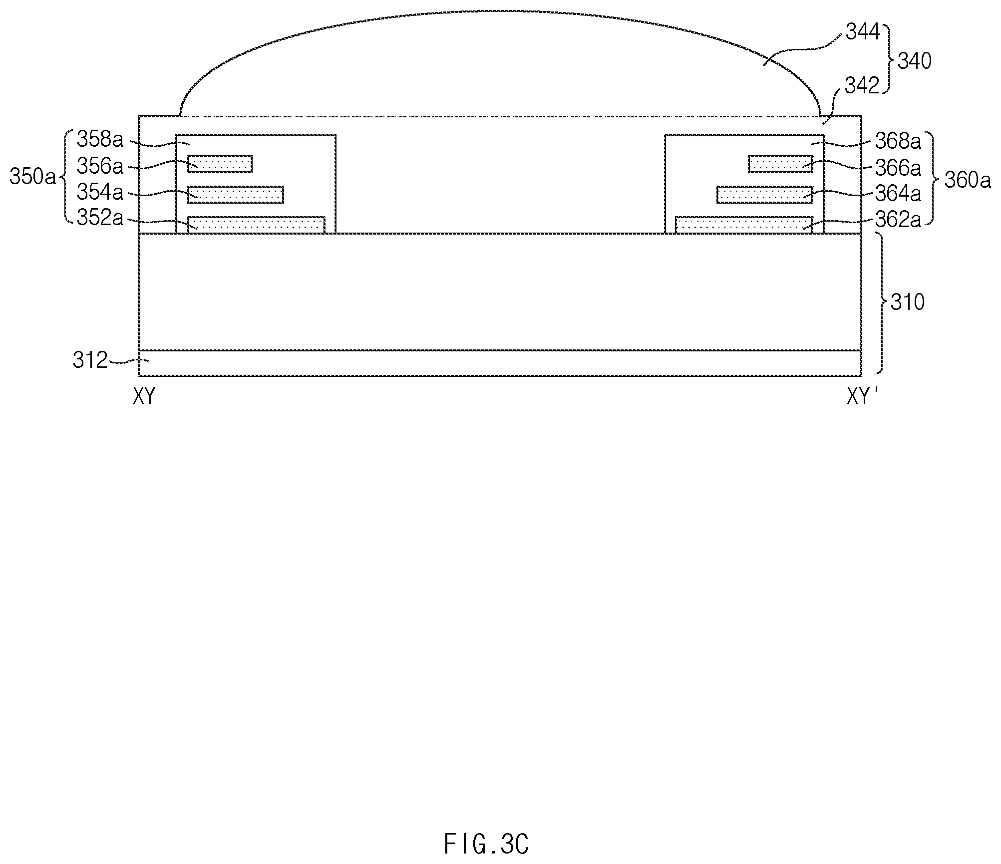 Patent US11824069 Figure 5 – Image sensing device including noise blocking structures