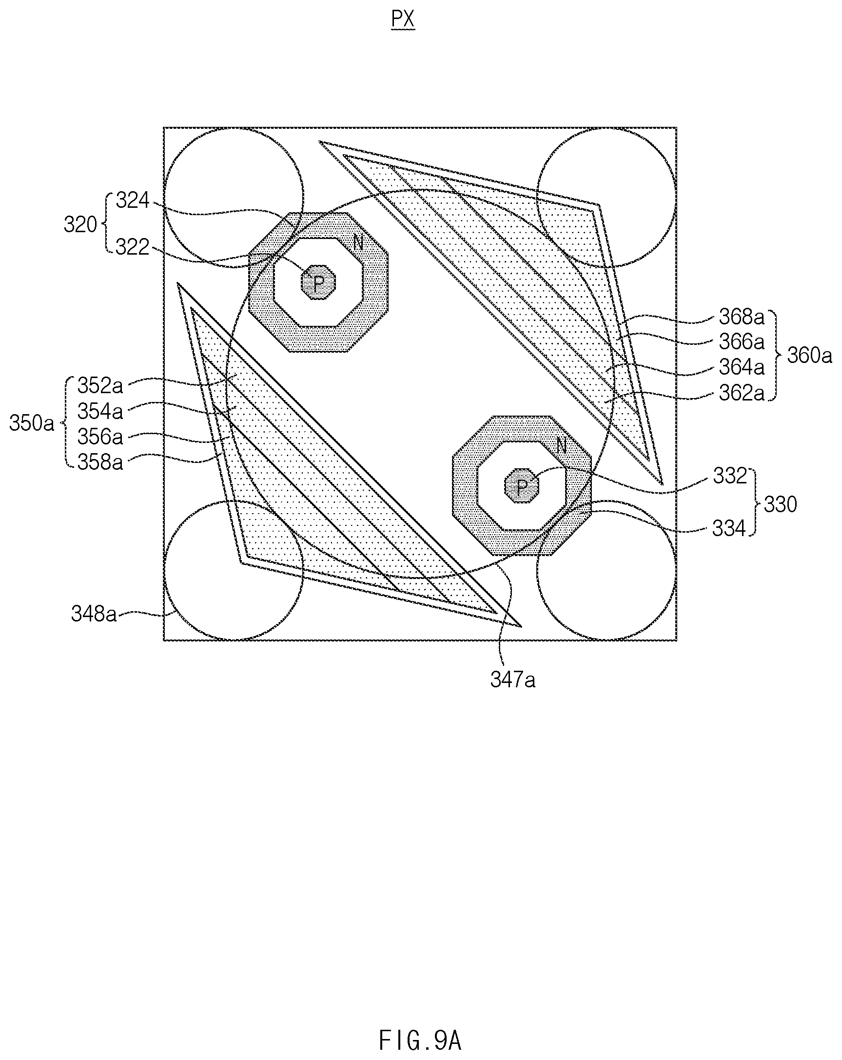 Patent US11824069 Figure 11 – Image sensing device including noise blocking structures