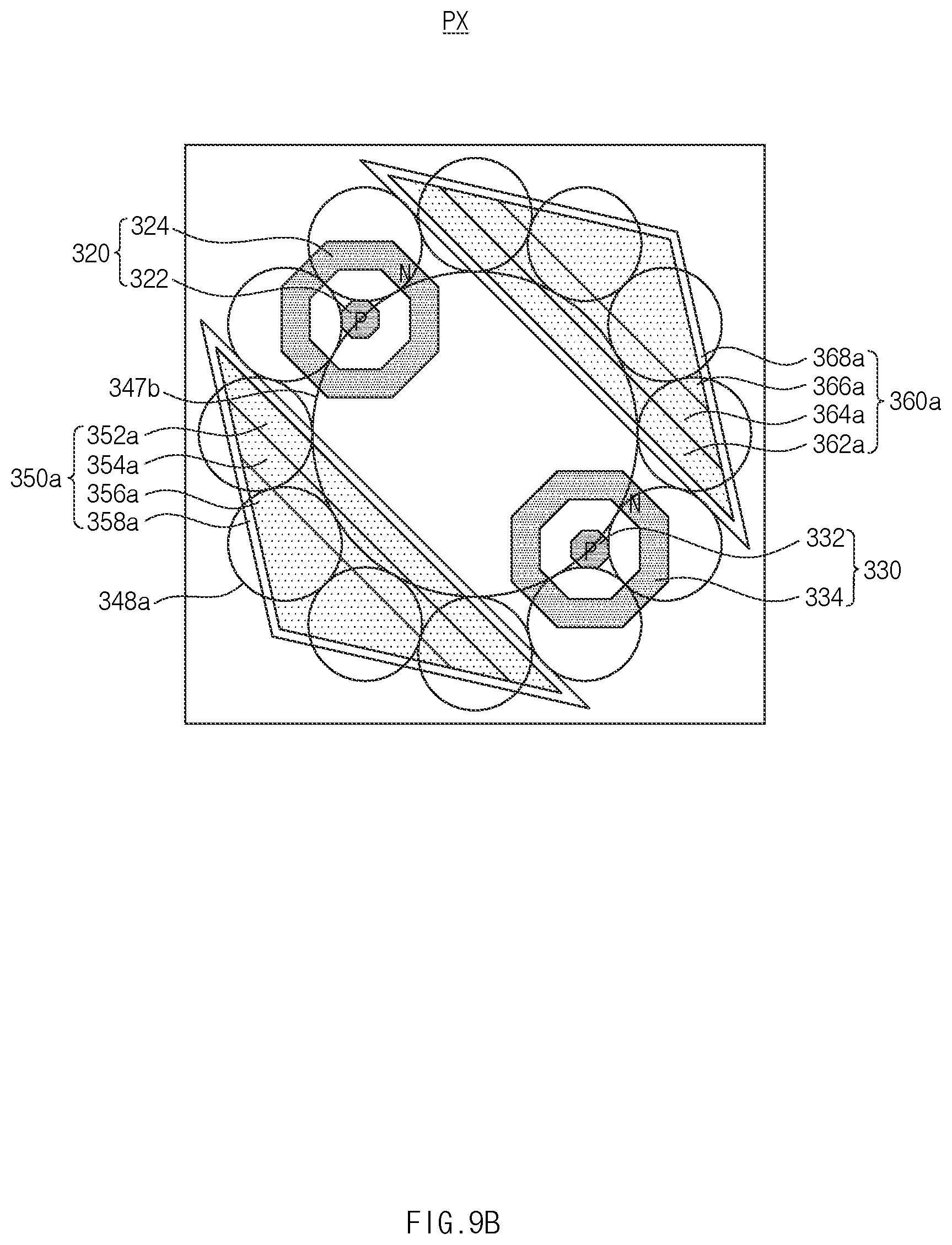 Patent US11824069 Figure 12 – Image sensing device including noise blocking structures