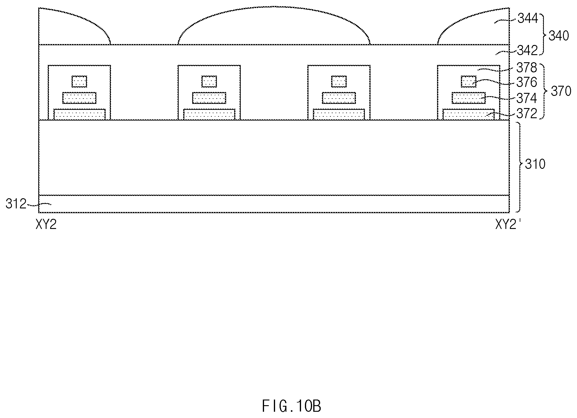 Patent US11824069 Figure 14 – Image sensing device including noise blocking structures