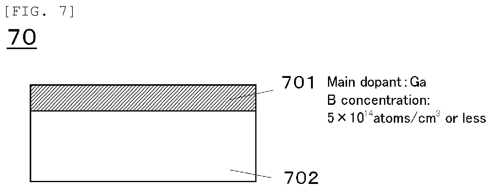 Patent US11824070 Figure 5 – Silicon single crystal substrate and silicon epitaxial wafer for solid-state image sensor and solid-state image sensor