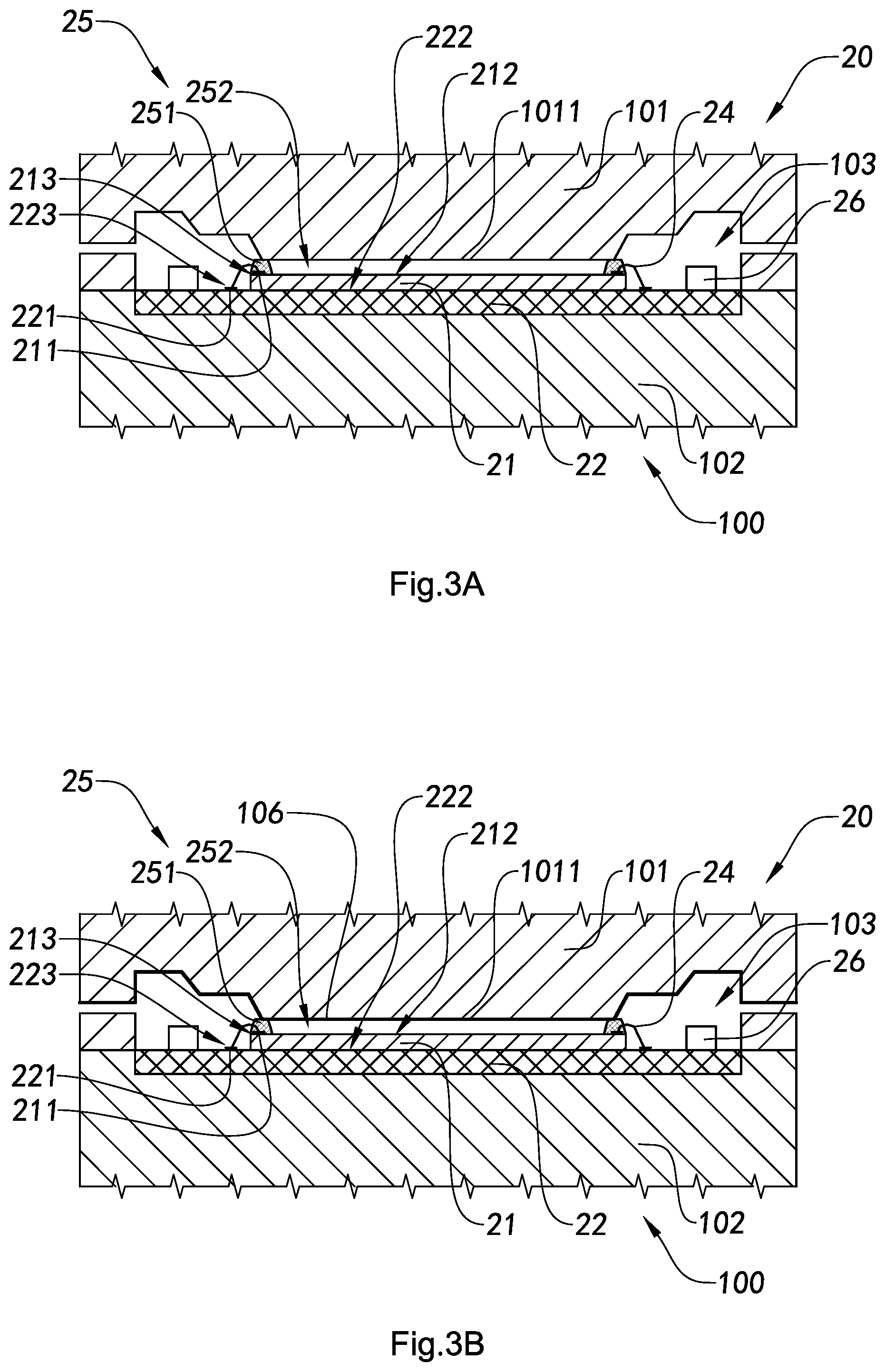 Patent US11824071 Figure 3 – Camera module and molded photosensitive assembly and manufacturing method thereof, and electronic device