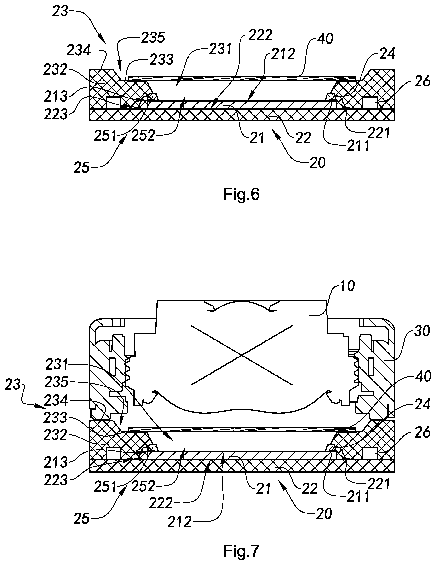 Patent US11824071 Figure 6 – Camera module and molded photosensitive assembly and manufacturing method thereof, and electronic device