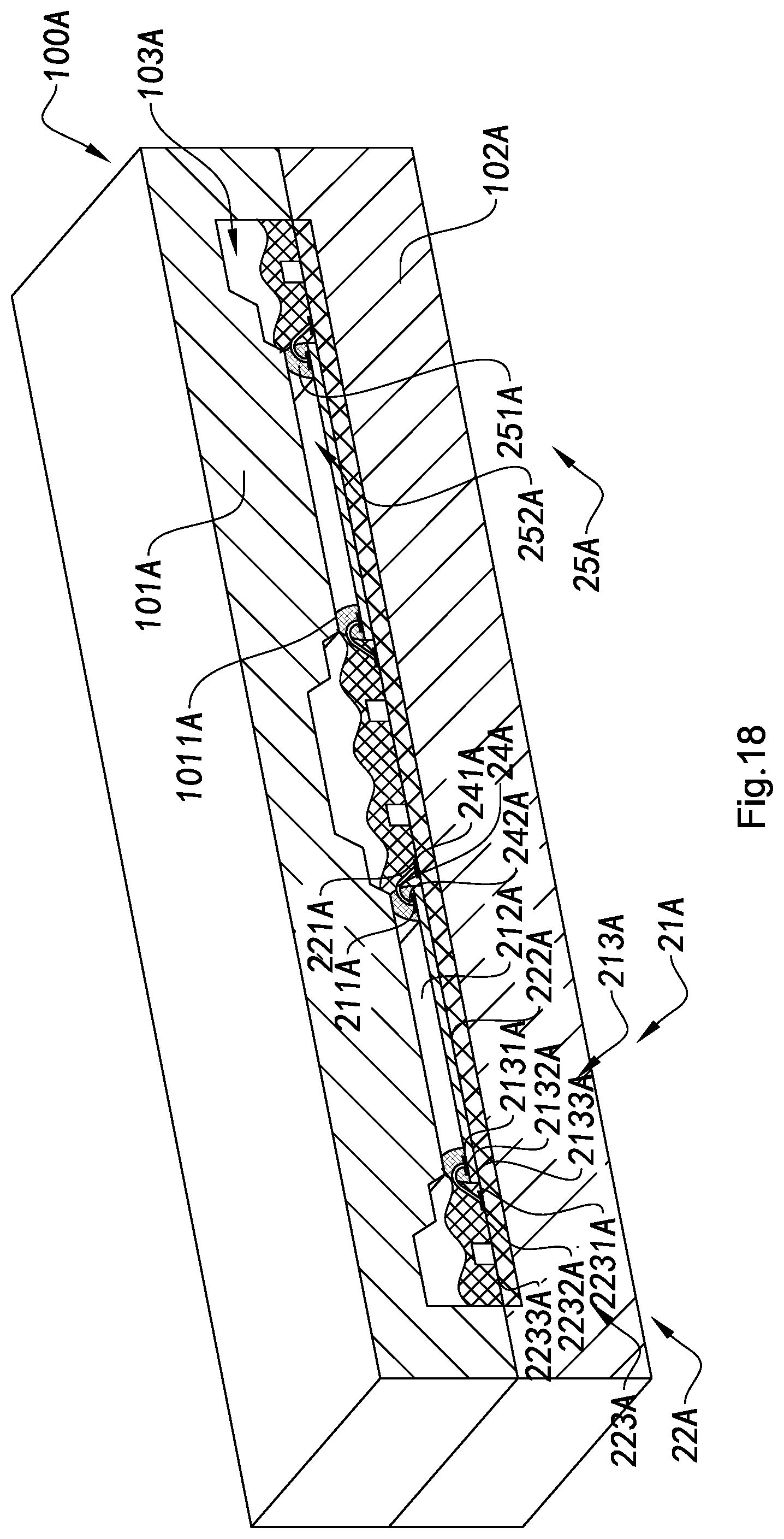 Patent US11824071 Figure 16 – Camera module and molded photosensitive assembly and manufacturing method thereof, and electronic device