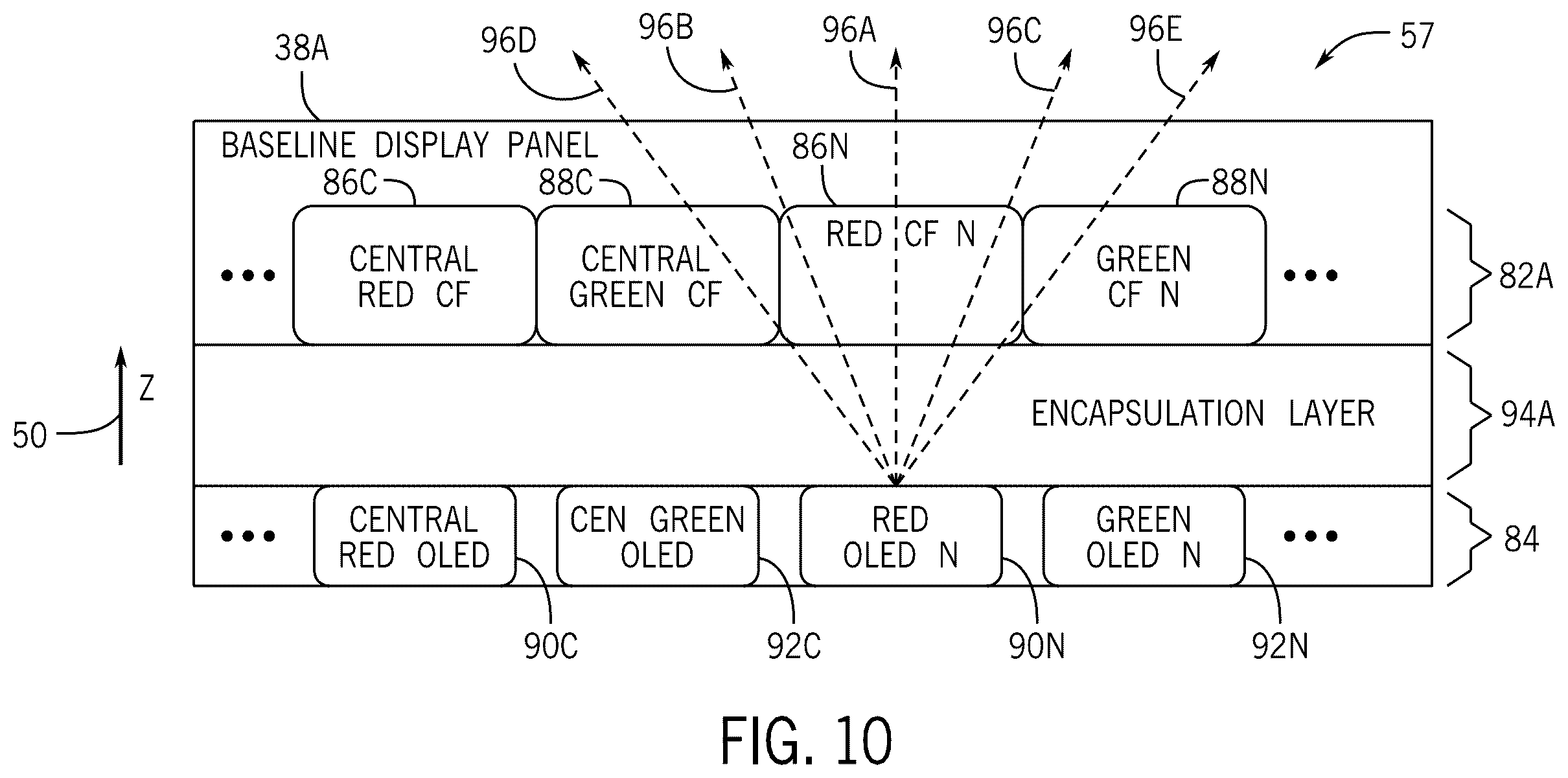 Patent US11824072 Figure 7 – Digital optical cross-talk compensation systems and methods