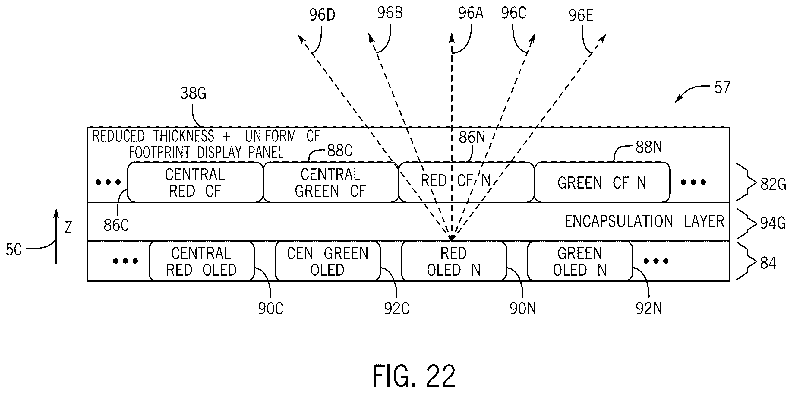 Patent US11824072 Figure 19 – Digital optical cross-talk compensation systems and methods