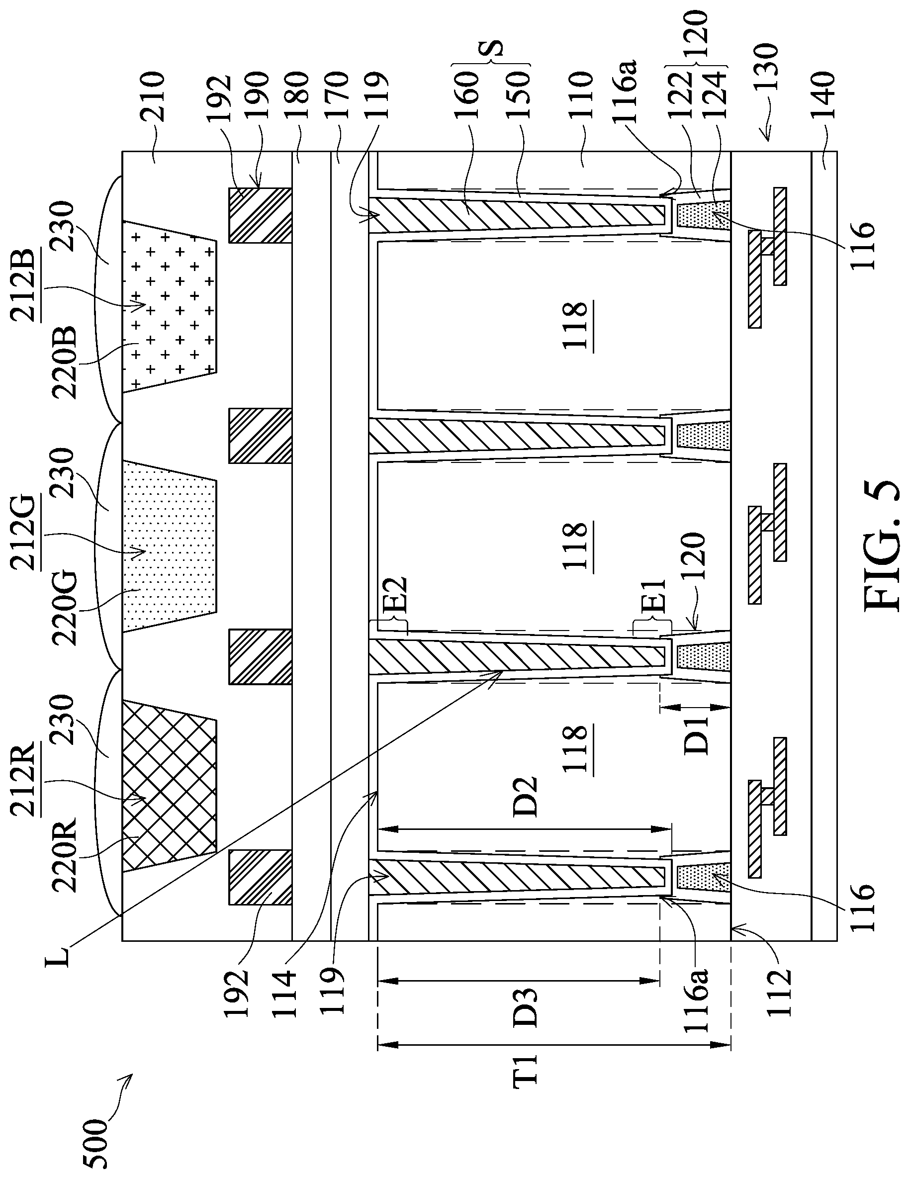 Patent US11824073 Figure 10 – Image sensor device