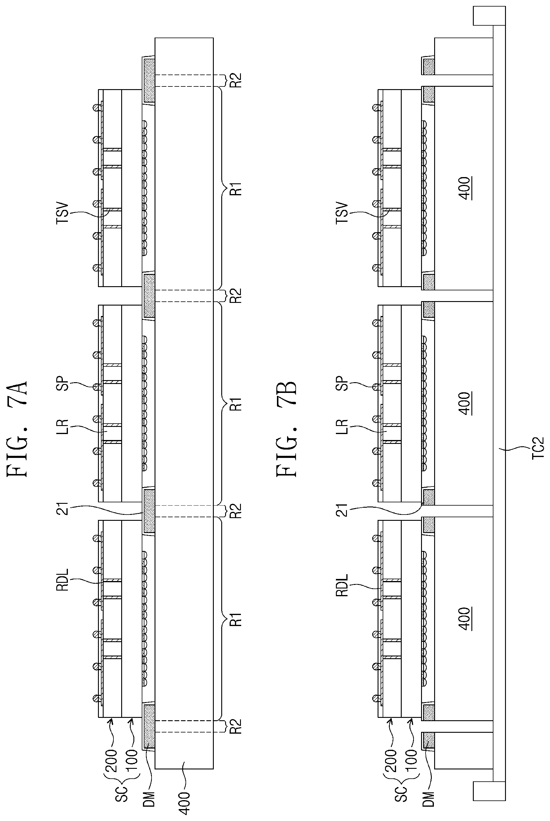 Patent US11824076 Figure 13 – Semiconductor package including an image sensor chip and a method of fabricating the same