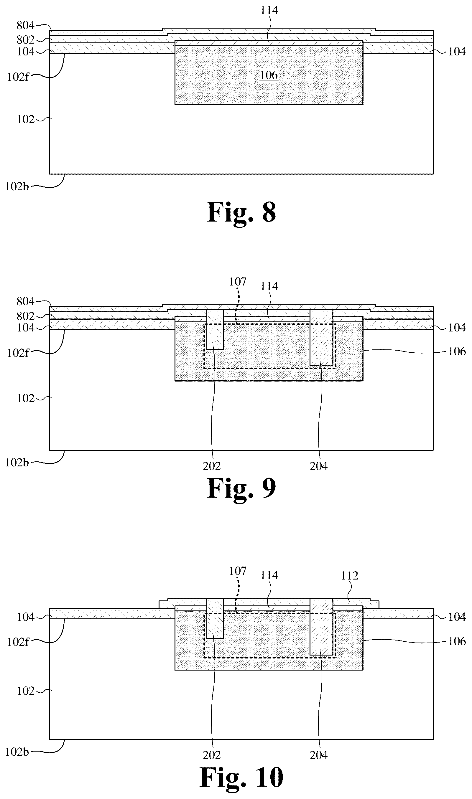 Patent US11824077 Figure 4 – Capping structure to reduce dark current in image sensors
