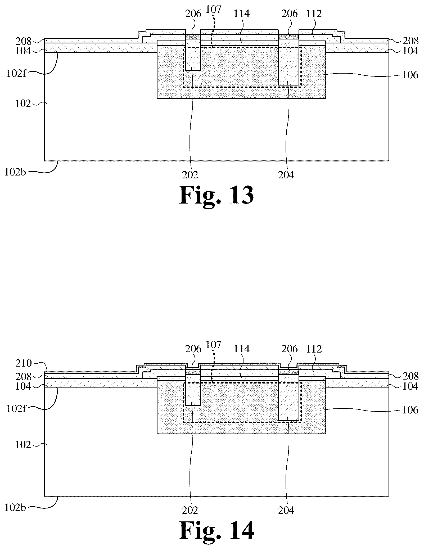 Patent US11824077 Figure 6 – Capping structure to reduce dark current in image sensors