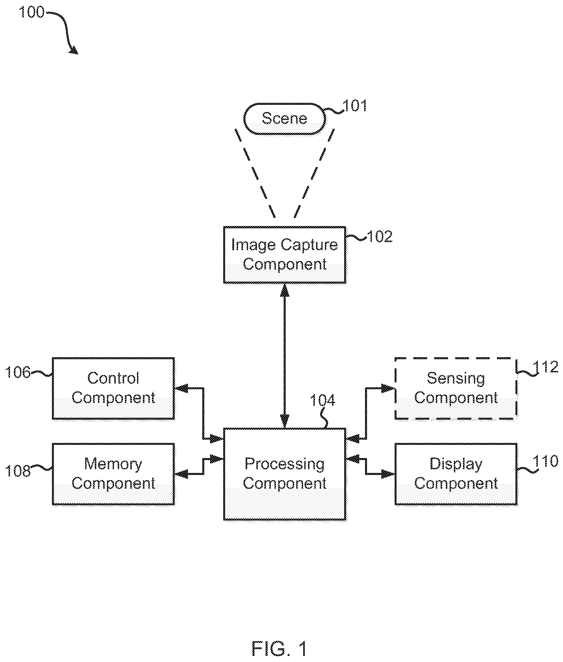 Patent US11824078 Figure 1 – Microbolometer systems and methods