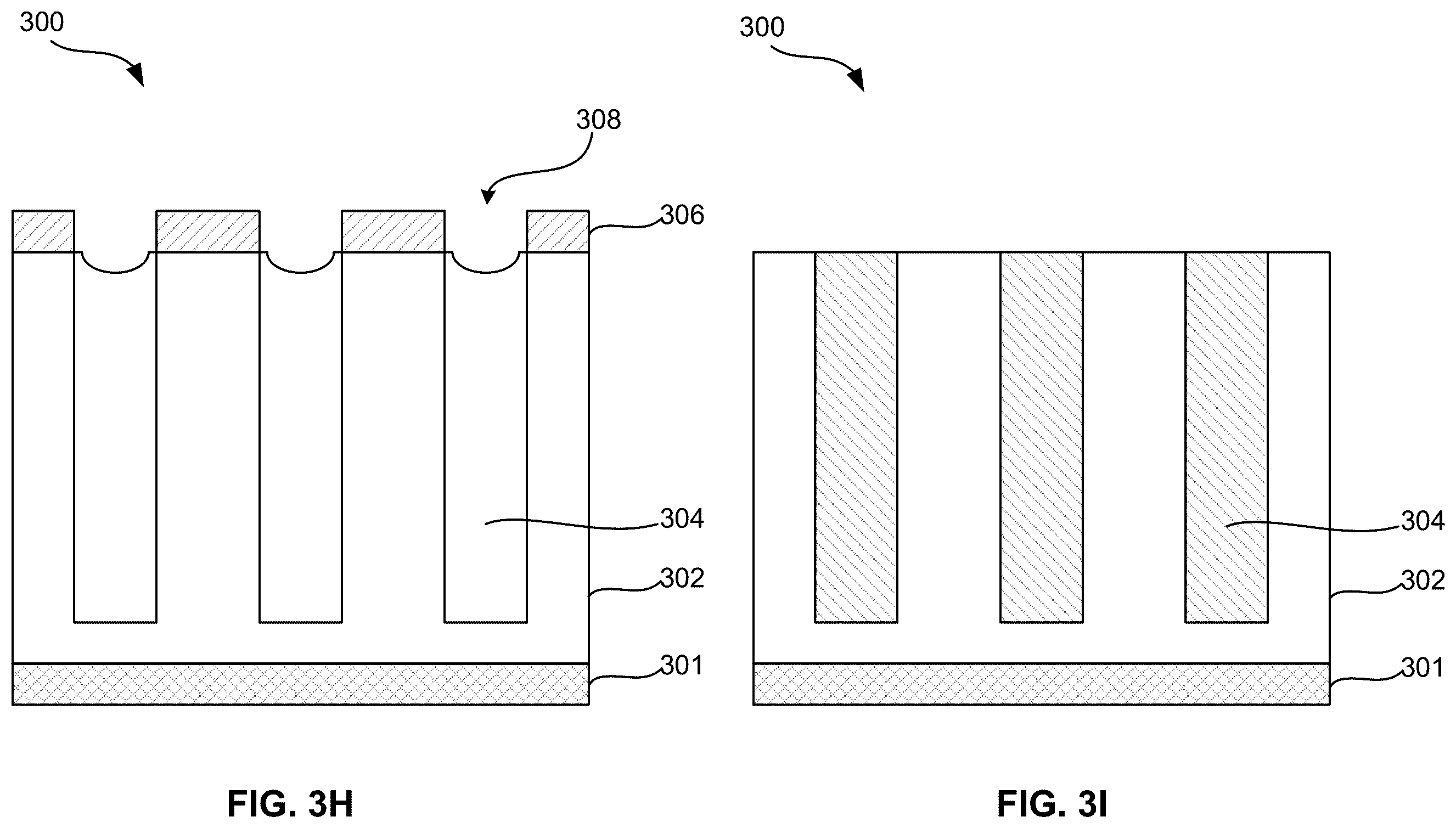 Patent US11824086 Figure 8 – Method of fabricating super-junction based vertical gallium nitride JFET and MOSFET power devices