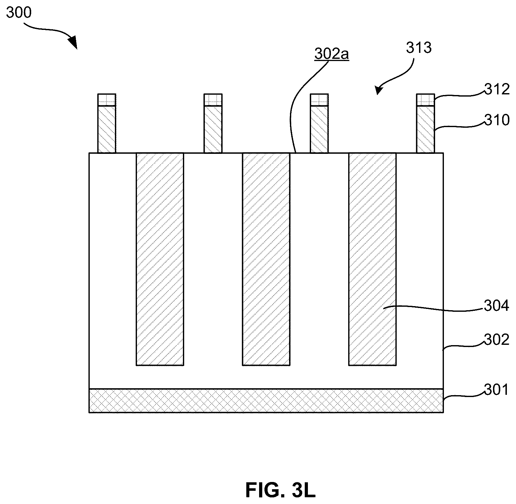 Patent US11824086 Figure 10 – Method of fabricating super-junction based vertical gallium nitride JFET and MOSFET power devices