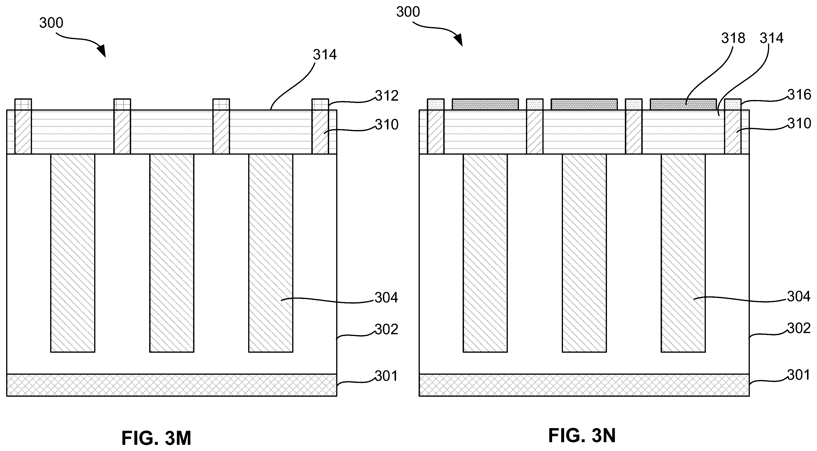 Patent US11824086 Figure 11 – Method of fabricating super-junction based vertical gallium nitride JFET and MOSFET power devices