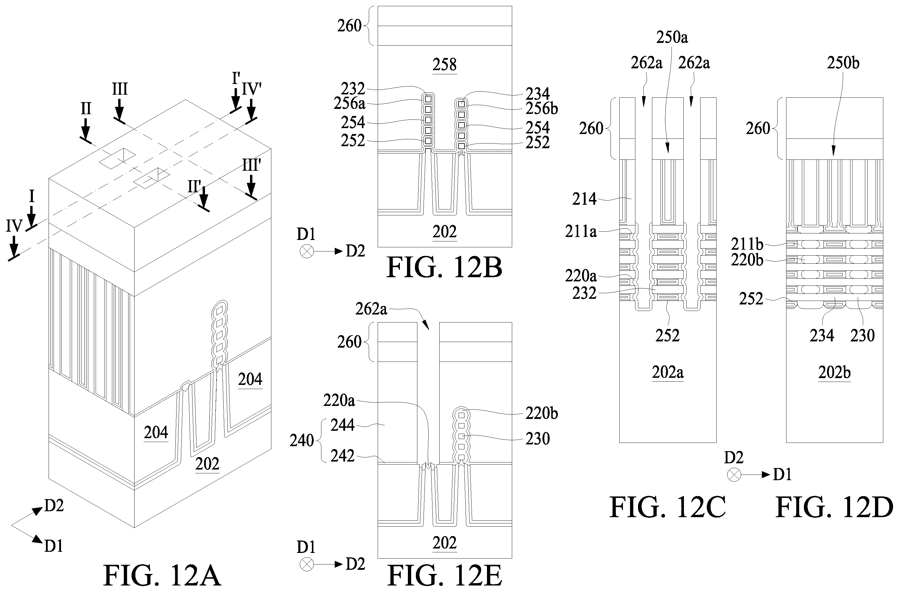 Patent US11824088 Figure 12 – Method for forming multi-gate semiconductor device