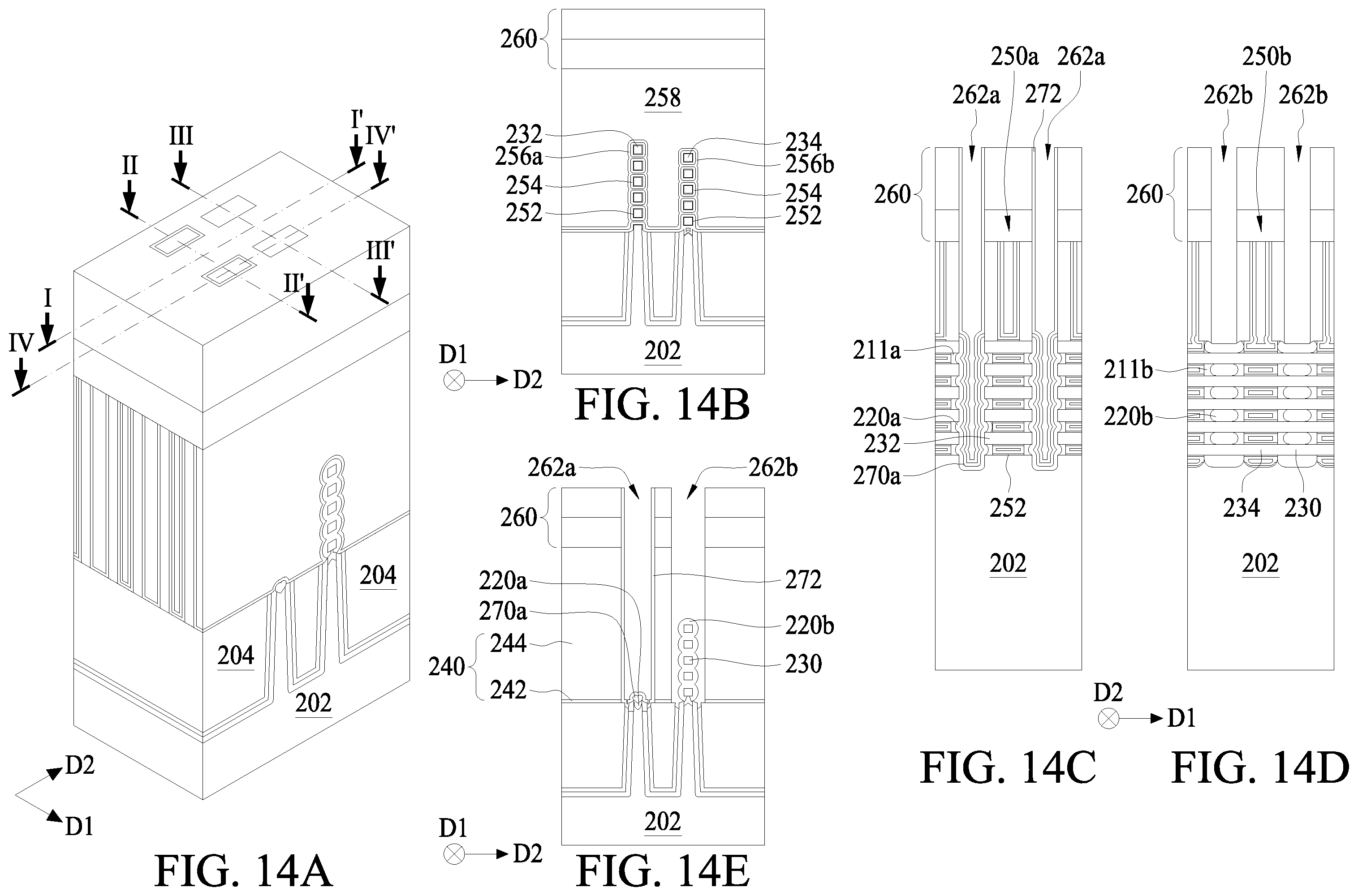 Patent US11824088 Figure 14 – Method for forming multi-gate semiconductor device