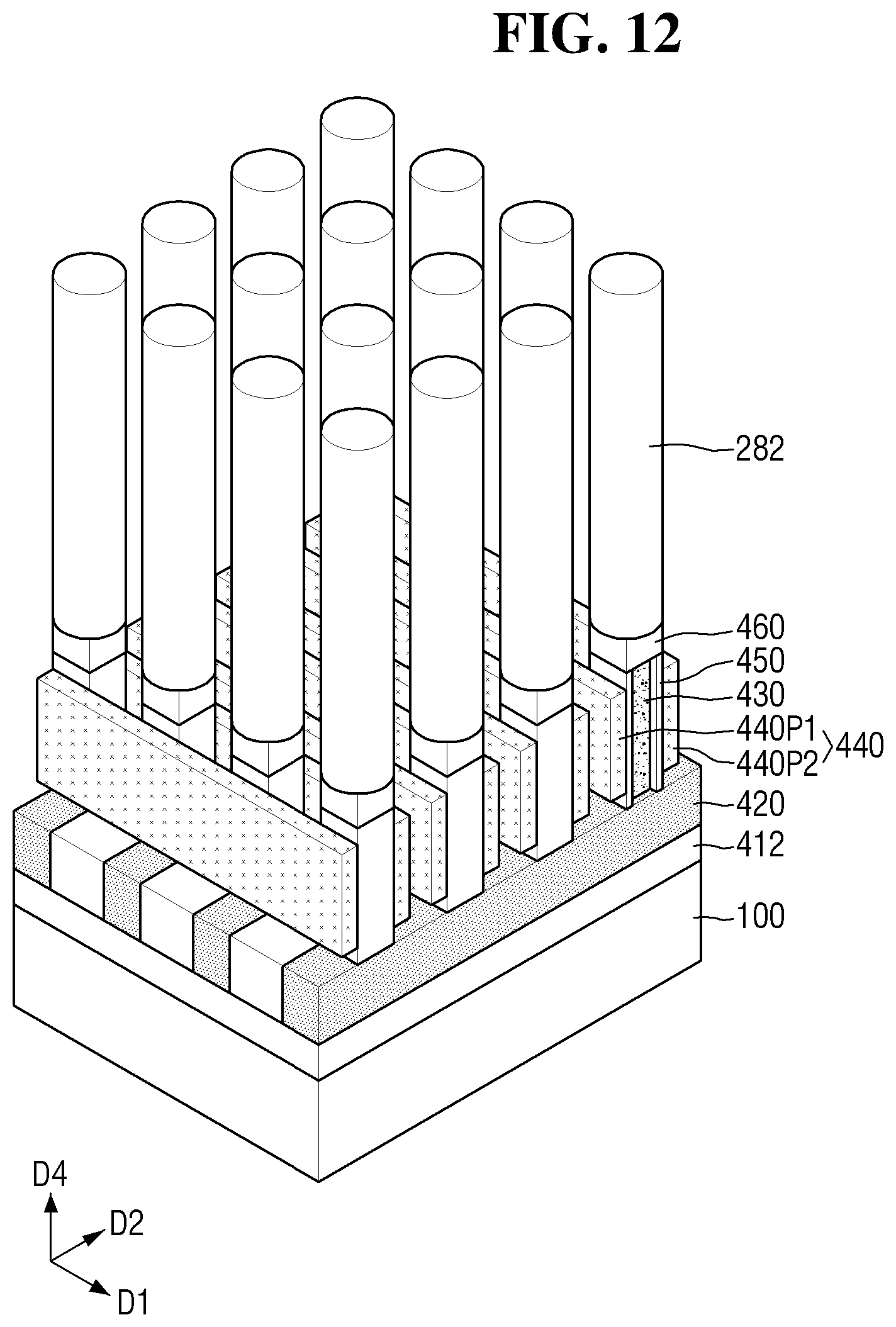 Patent US11824098 Figure 12 – Semiconductor device and method of fabricating the same