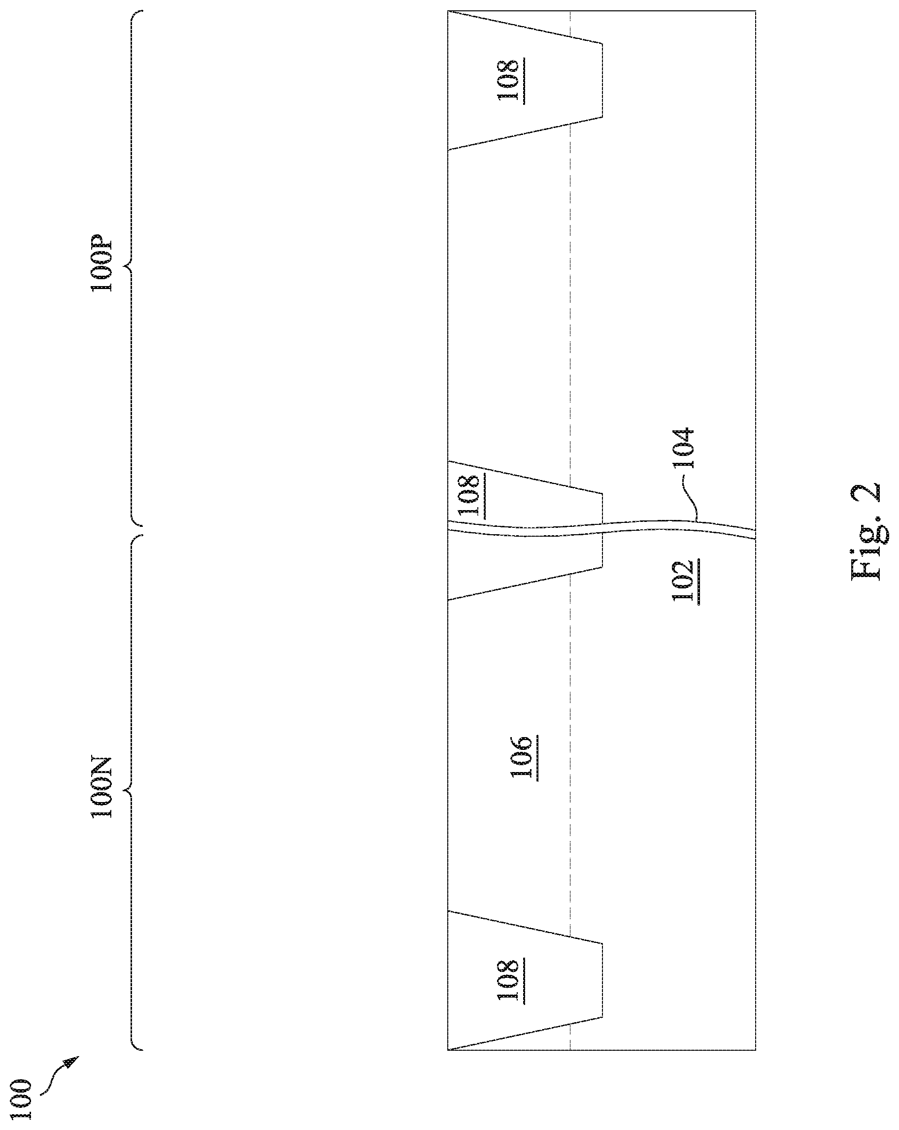 Patent US11824100 Figure 2 – Gate structure of semiconductor device and method of forming same