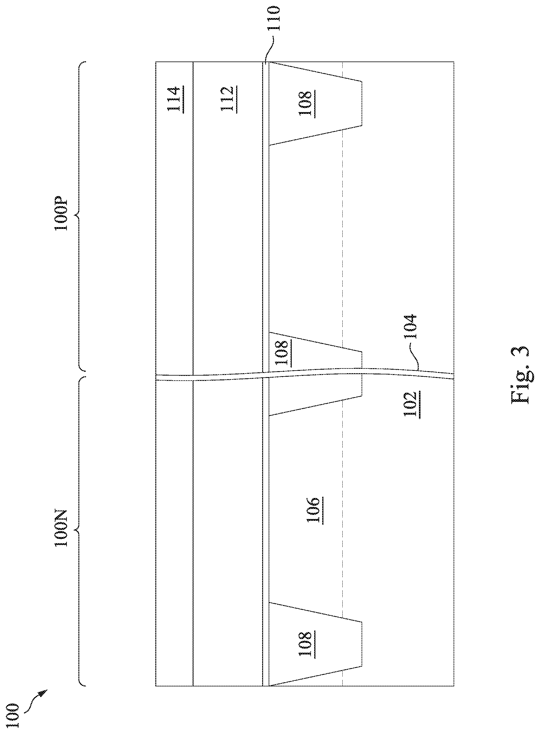 Patent US11824100 Figure 3 – Gate structure of semiconductor device and method of forming same
