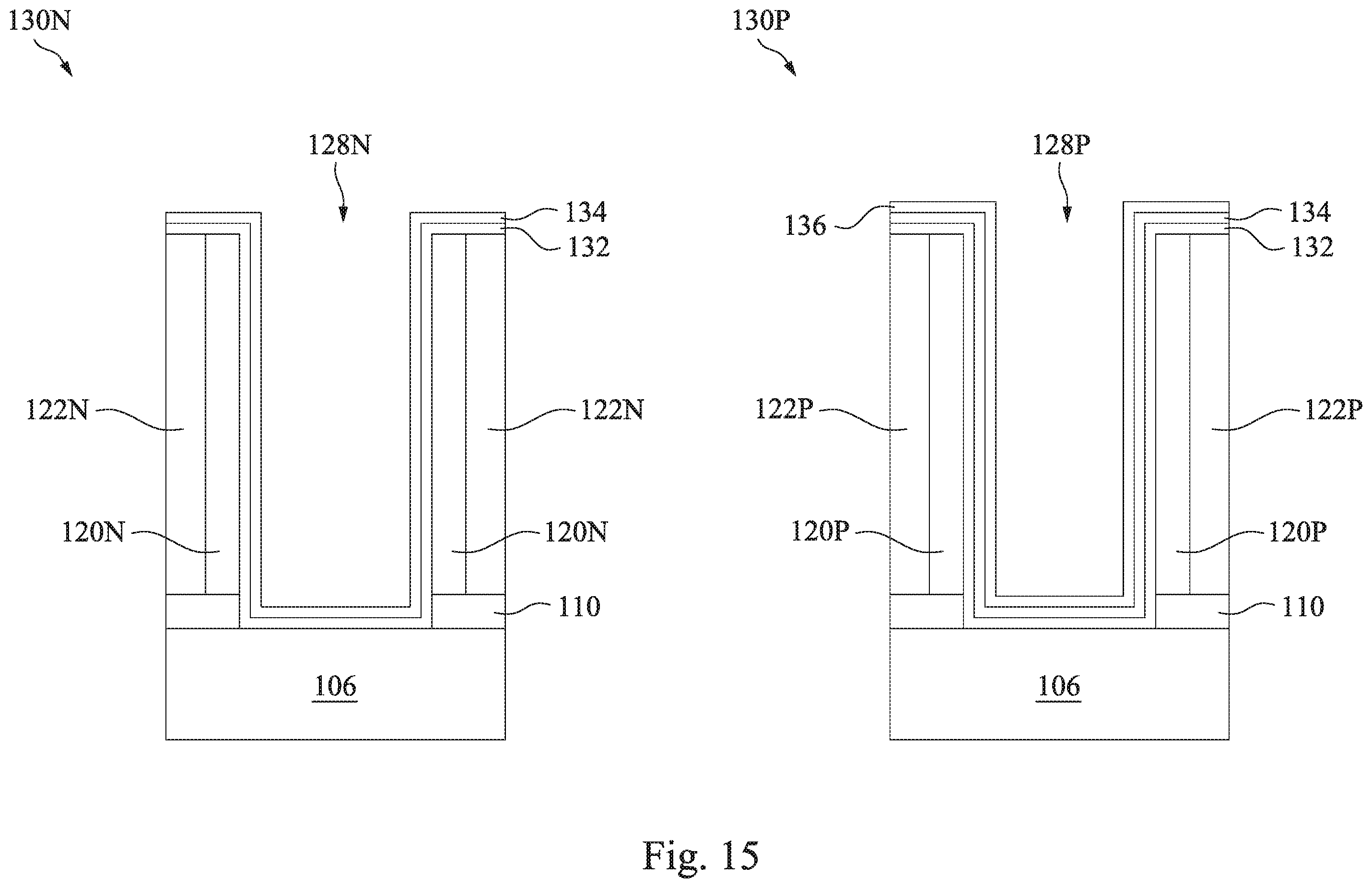 Patent US11824100 Figure 14 – Gate structure of semiconductor device and method of forming same