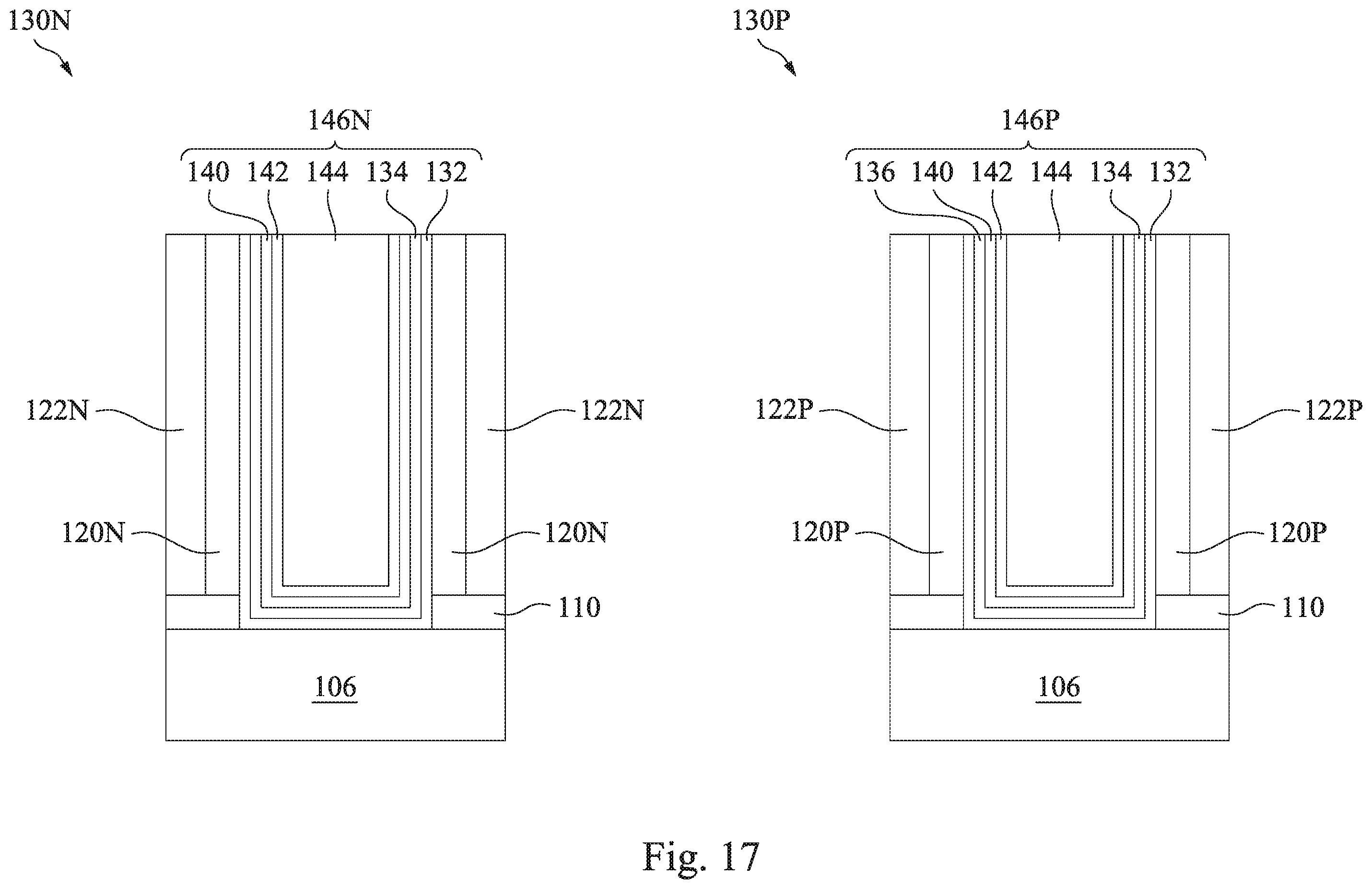 Patent US11824100 Figure 16 – Gate structure of semiconductor device and method of forming same