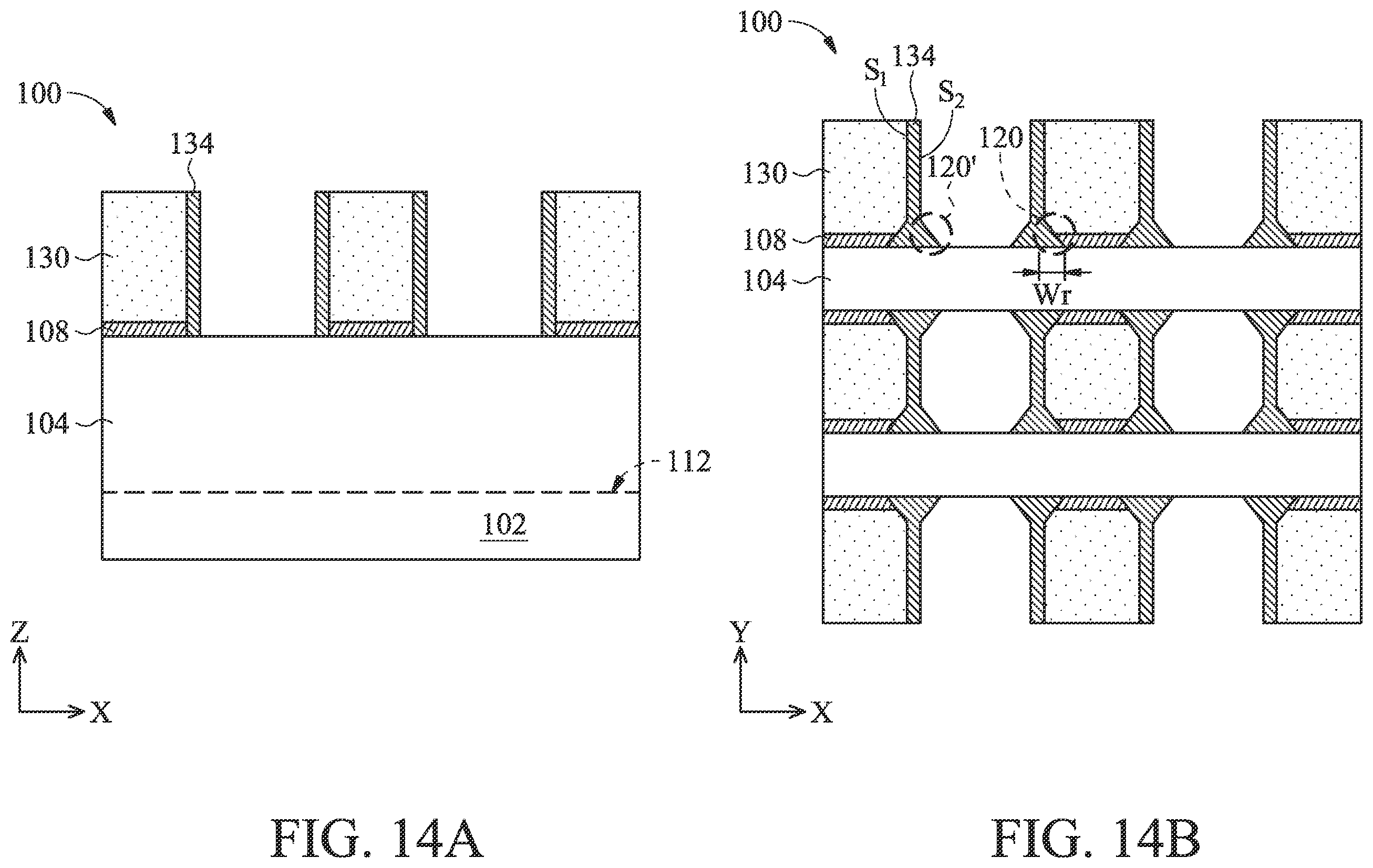 Patent US11824101 Figure 17 – High aspect ratio gate structure formation