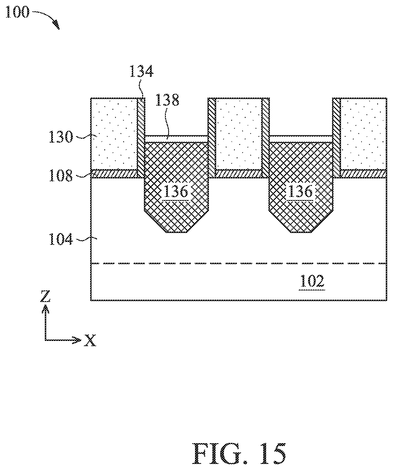 Patent US11824101 Figure 18 – High aspect ratio gate structure formation