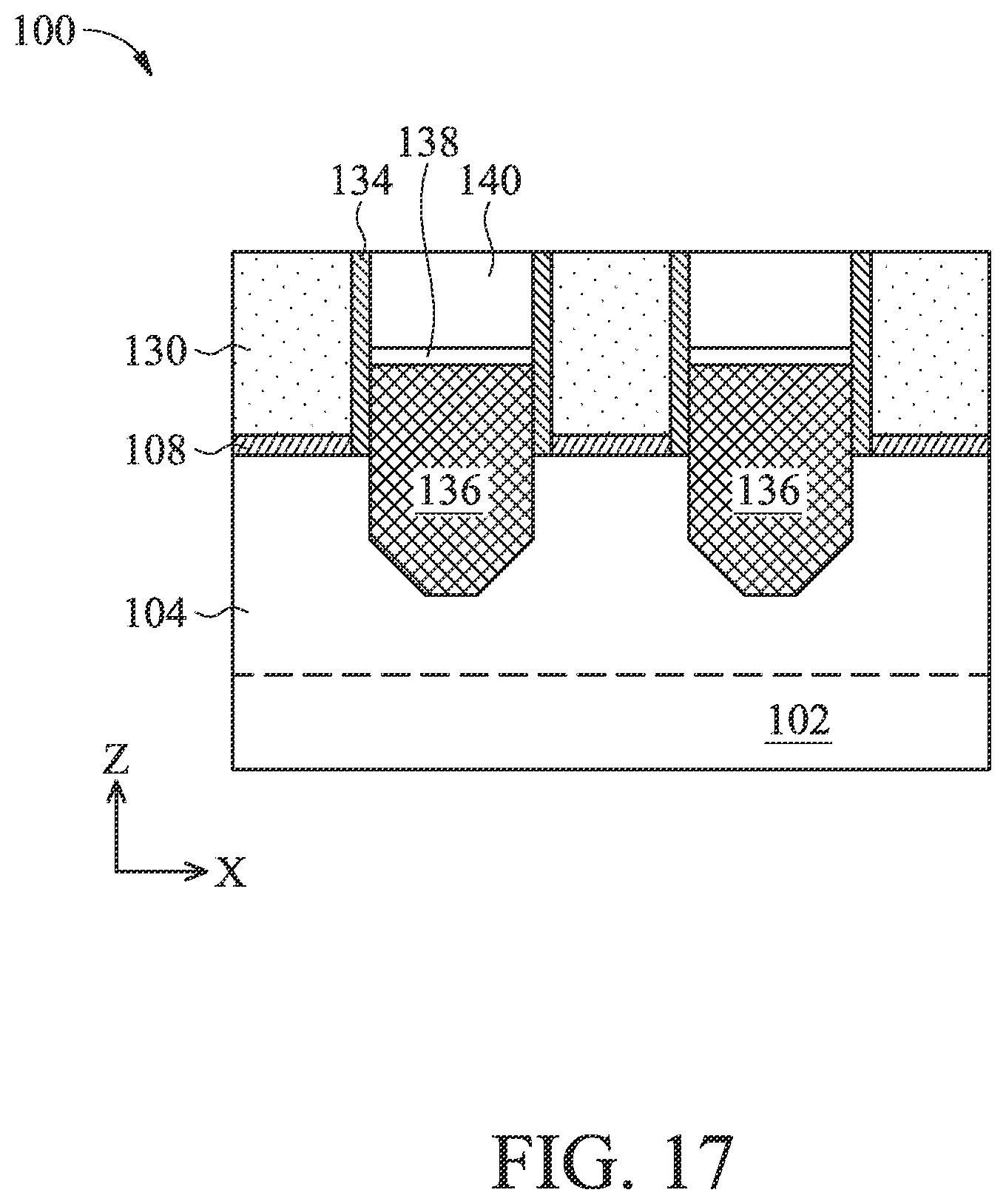 Patent US11824101 Figure 20 – High aspect ratio gate structure formation