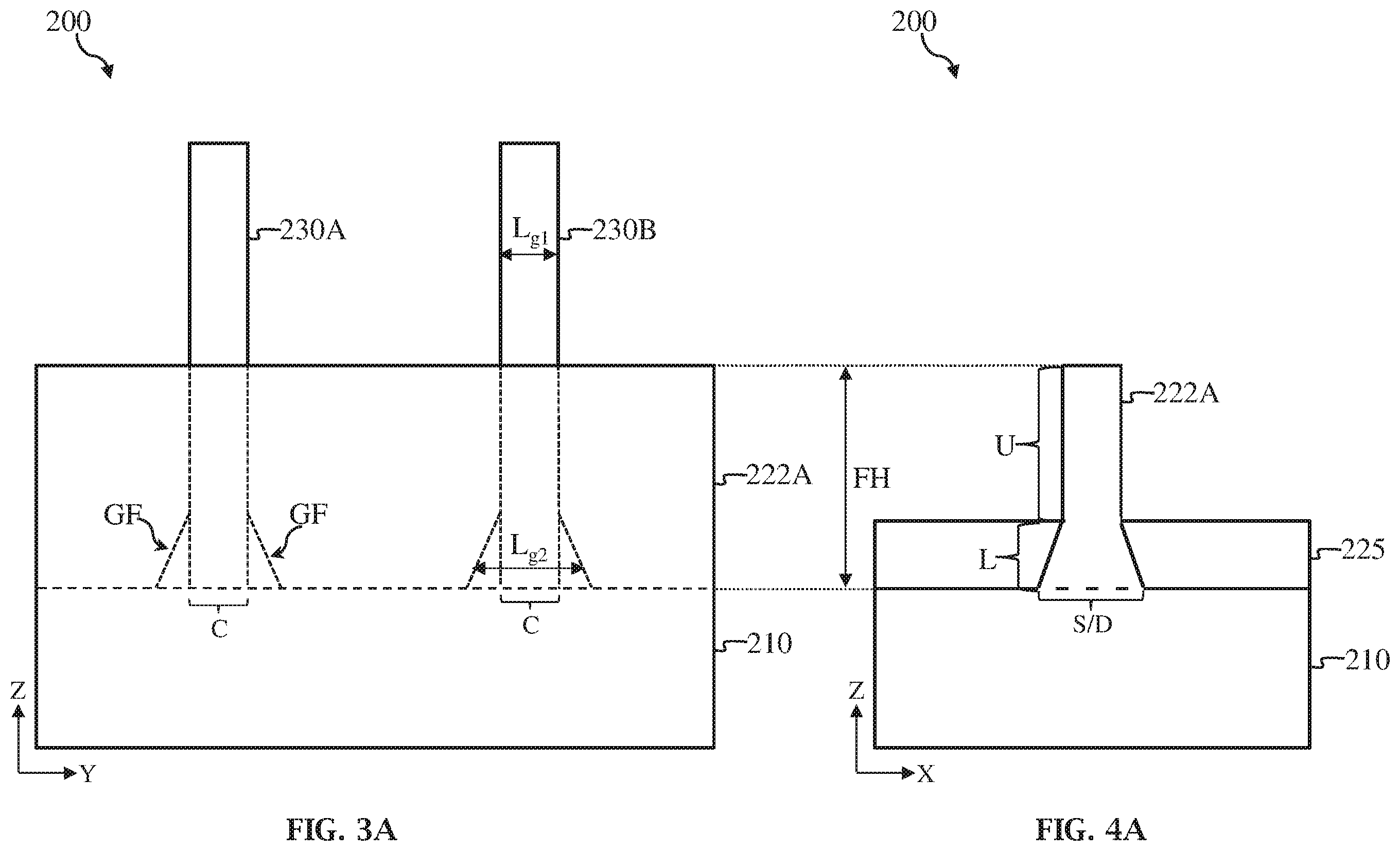 Patent US11824102 Figure 3 – Optimized proximity profile for strained source/drain feature and method of fabricating thereof