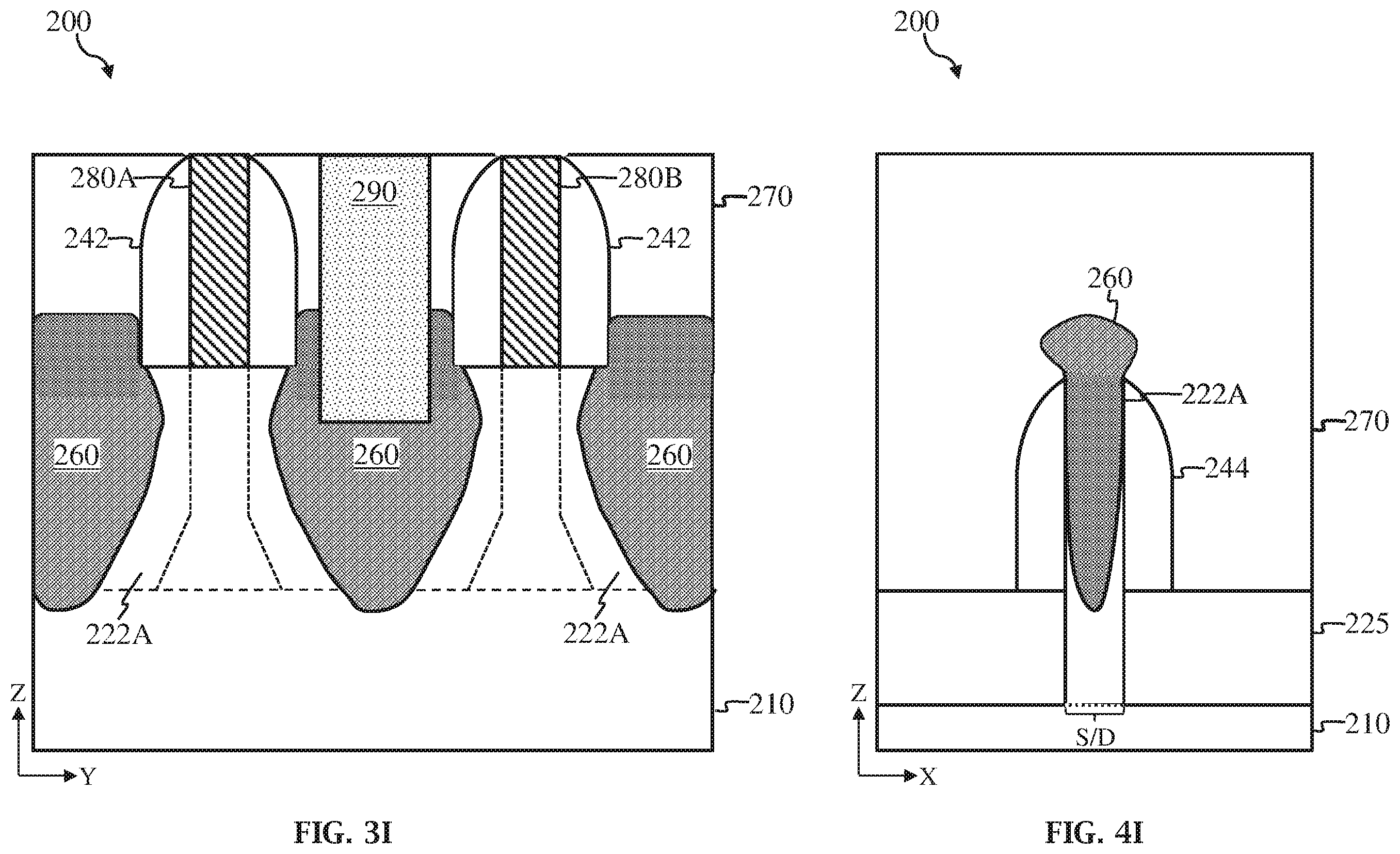 Patent US11824102 Figure 11 – Optimized proximity profile for strained source/drain feature and method of fabricating thereof
