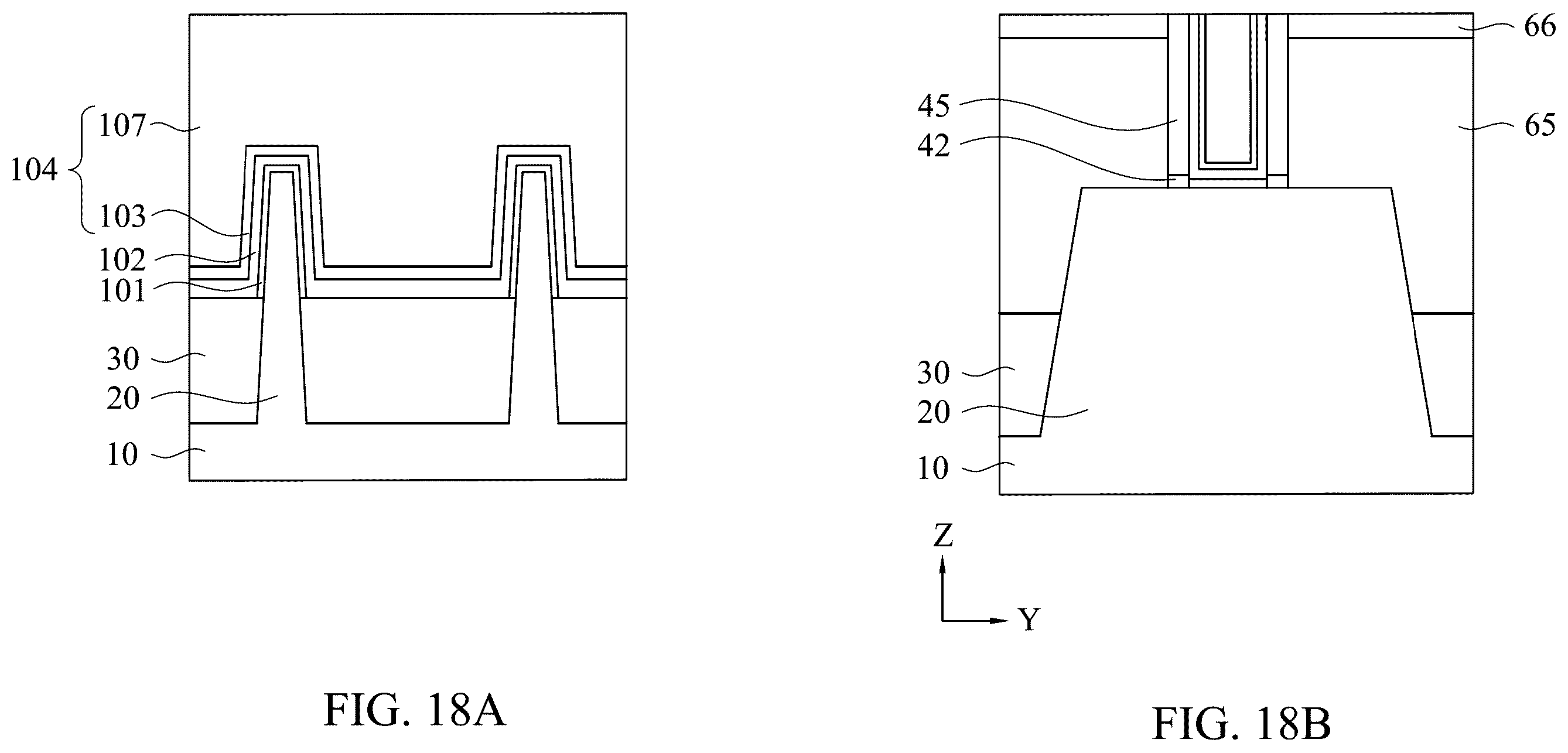 Patent US11824103 Figure 11 – Method of manufacturing a semiconductor device and a semiconductor device