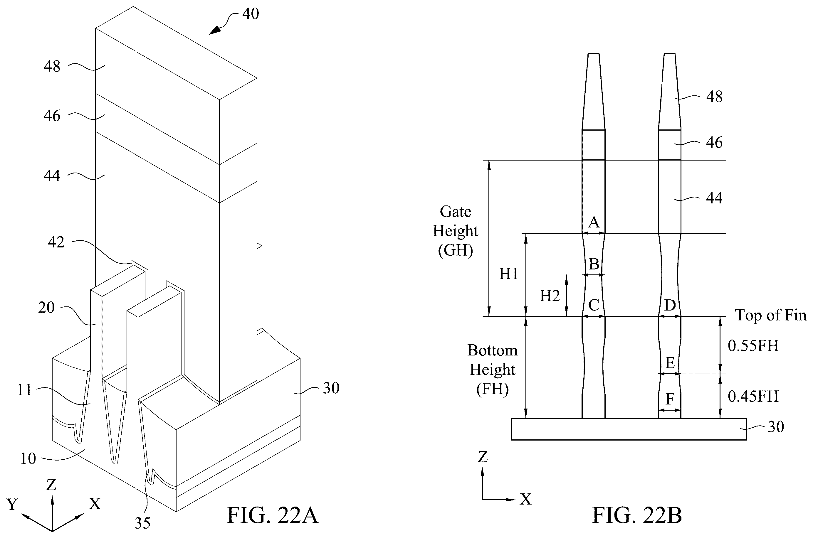 Patent US11824103 Figure 19 – Method of manufacturing a semiconductor device and a semiconductor device