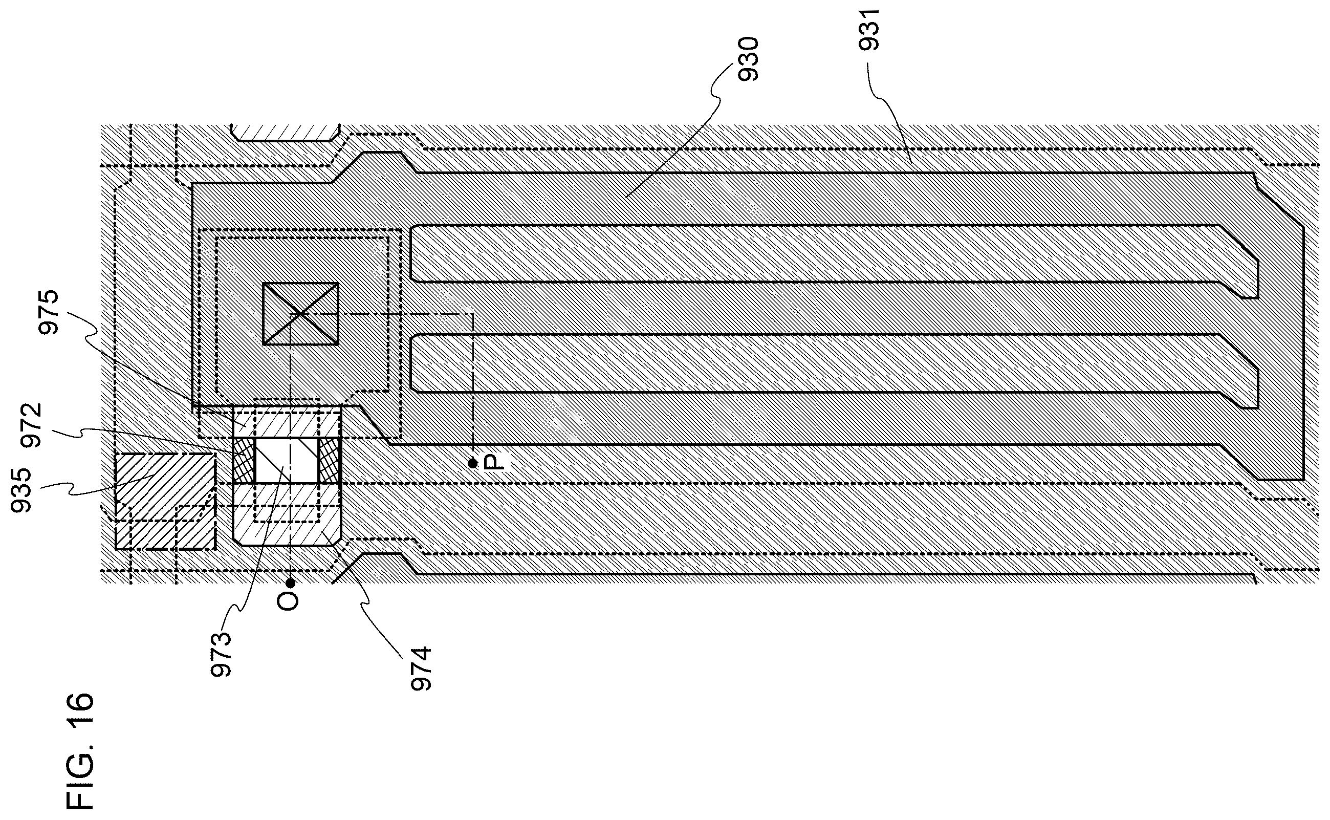 Patent US11824105 Figure 16 – Semiconductor device and method for manufacturing the same