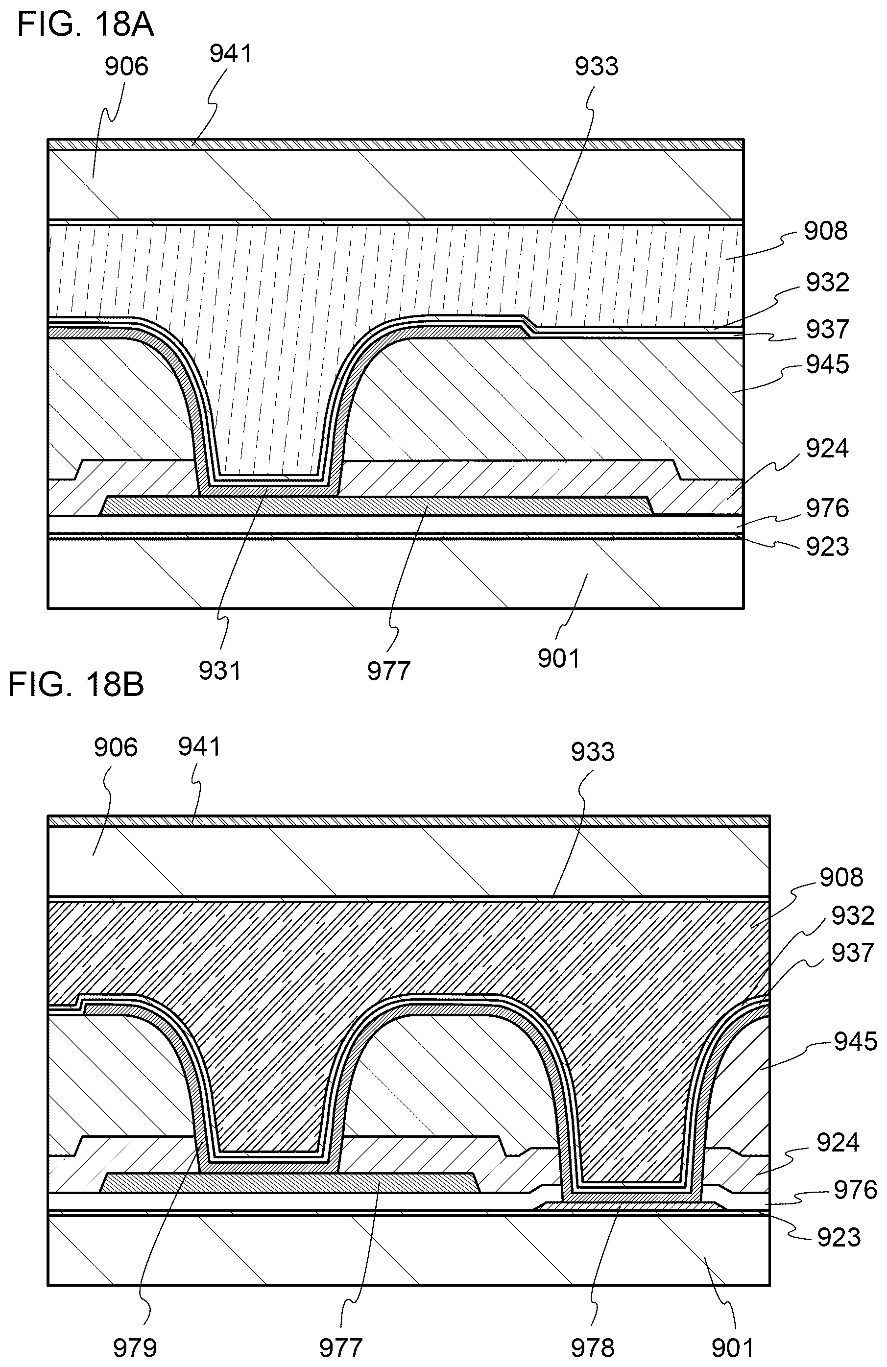 Patent US11824105 Figure 18 – Semiconductor device and method for manufacturing the same