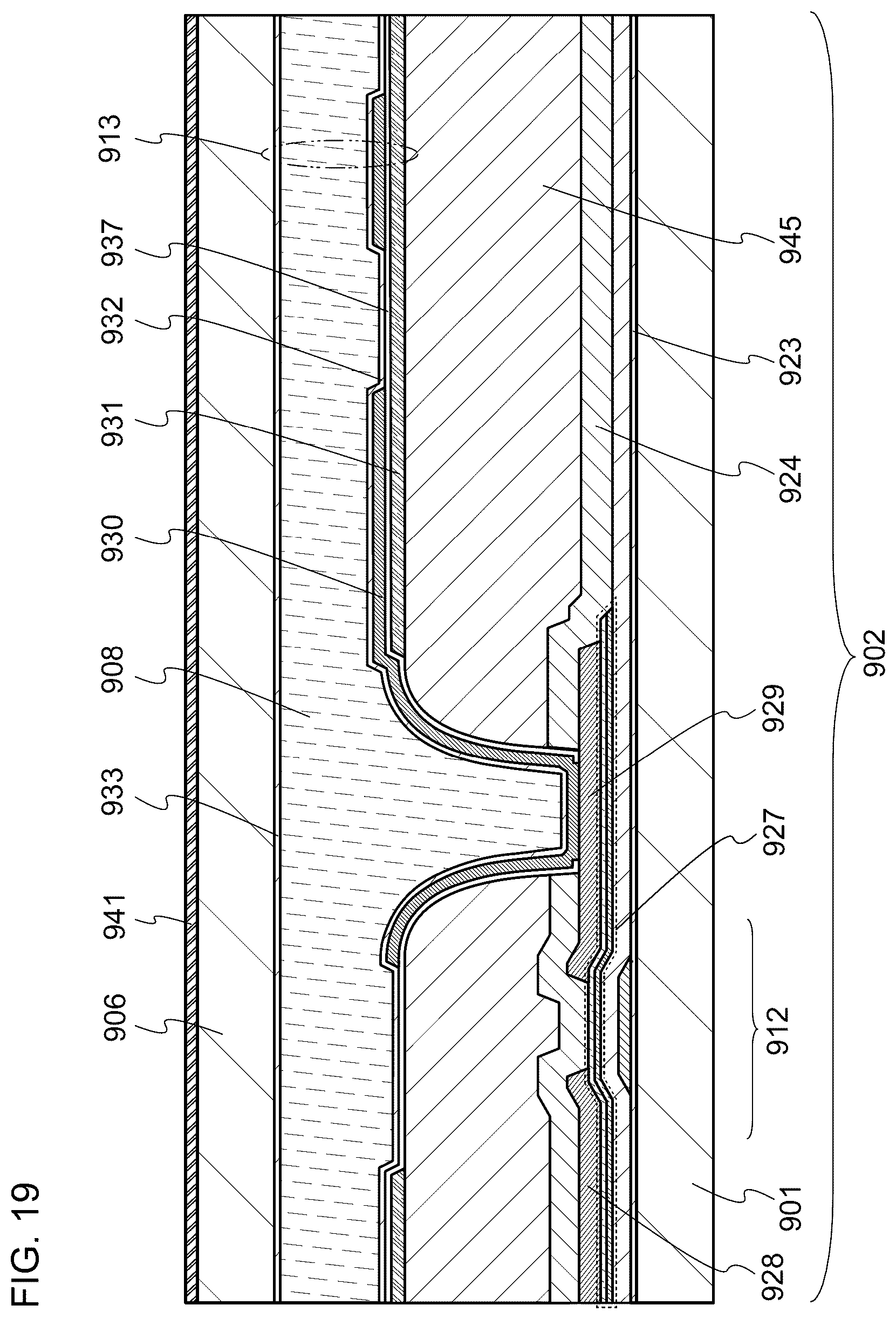 Patent US11824105 Figure 19 – Semiconductor device and method for manufacturing the same