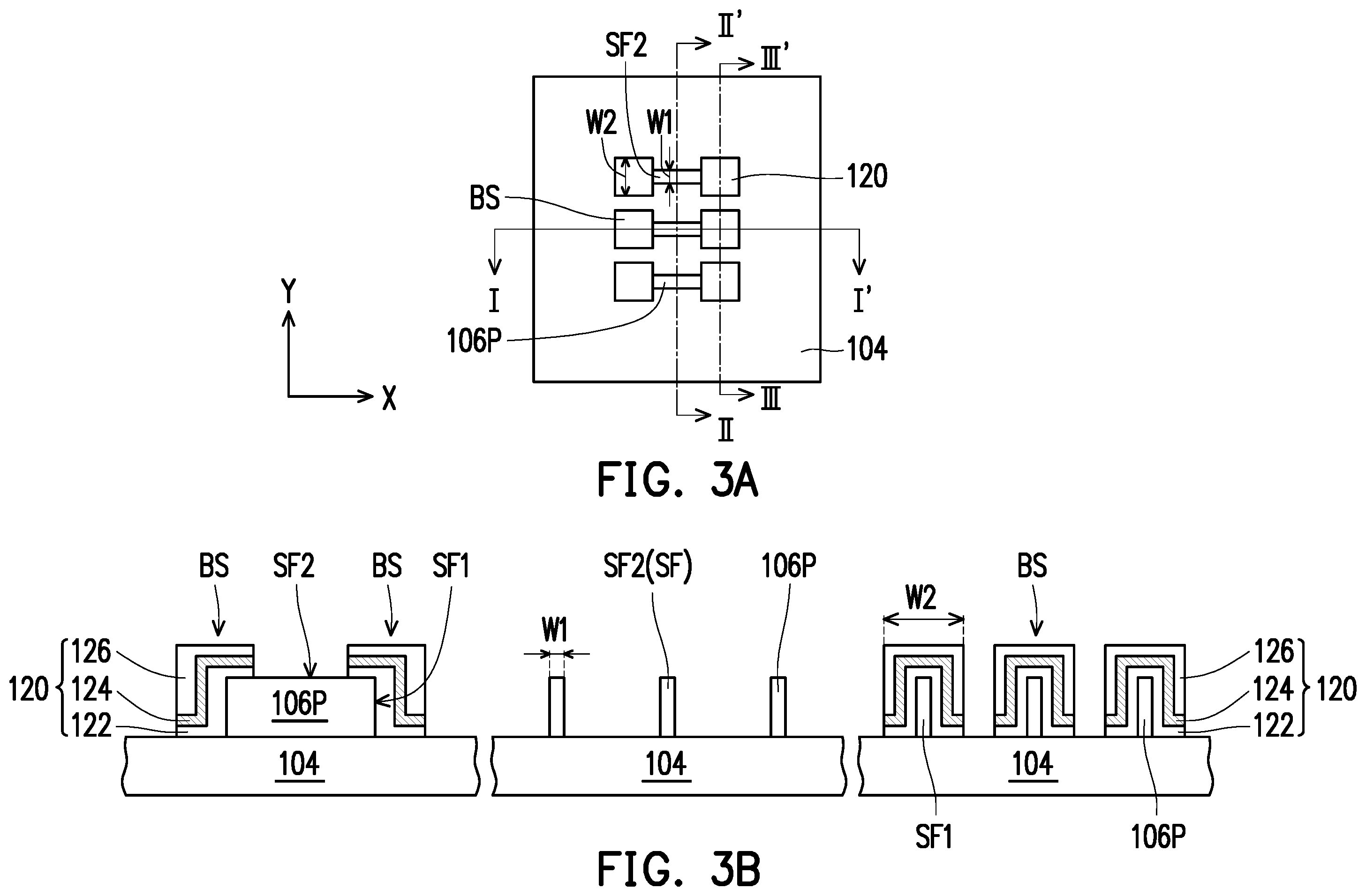 Patent US11824106 Figure 3 – Semiconductor device and method of fabricating the same