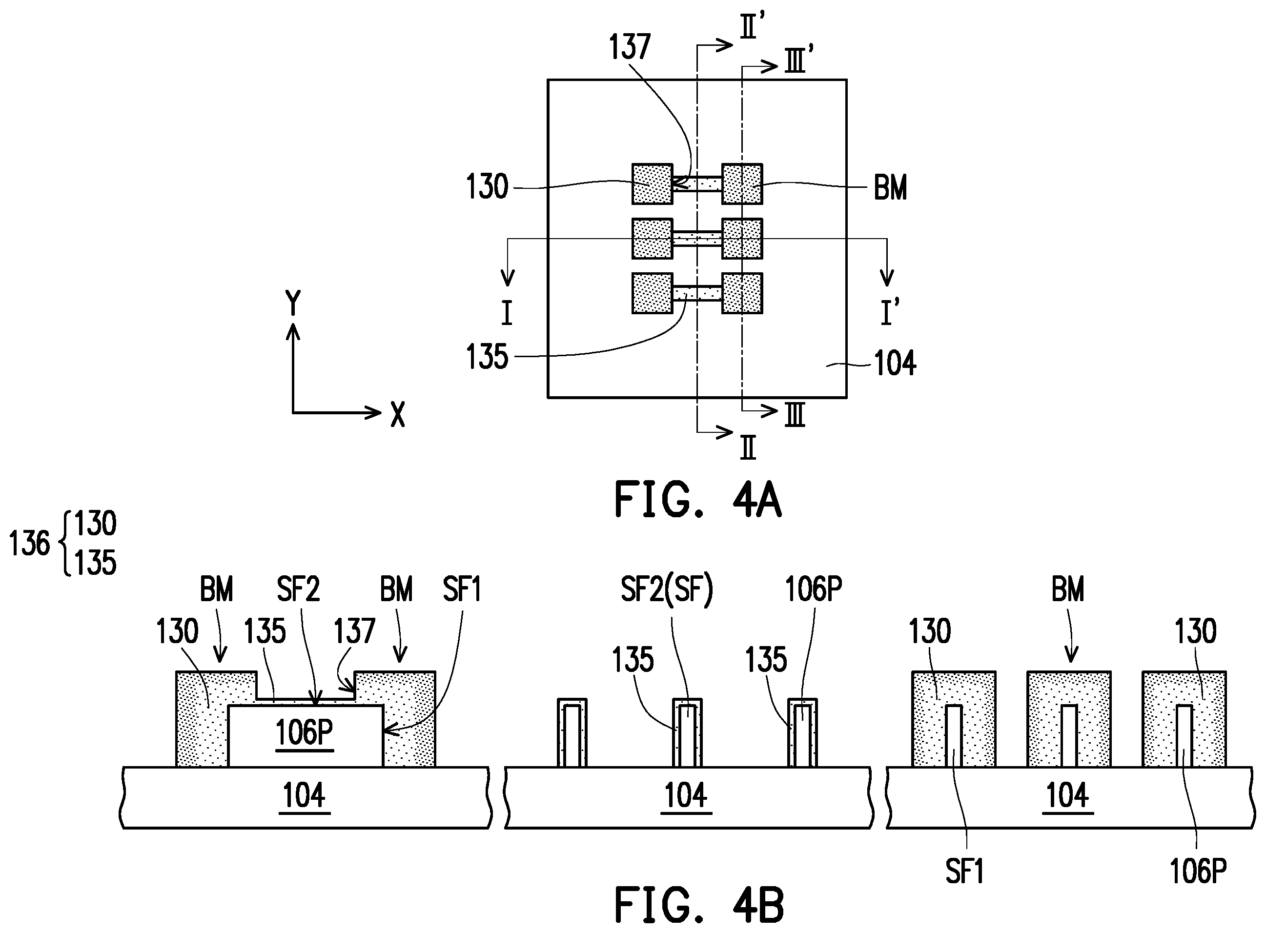 Patent US11824106 Figure 4 – Semiconductor device and method of fabricating the same